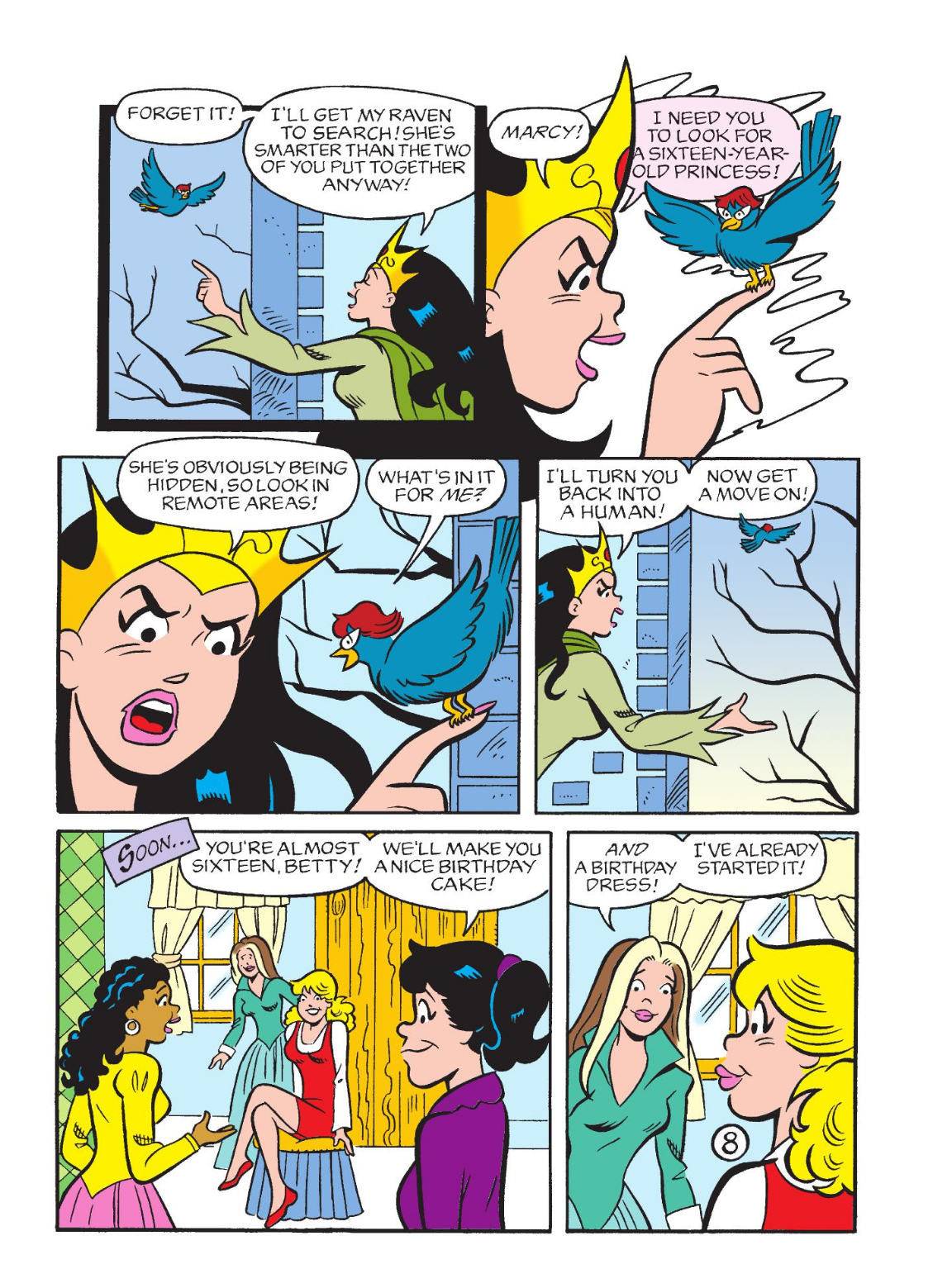 Read online World of Betty & Veronica Digest comic -  Issue #19 - 134