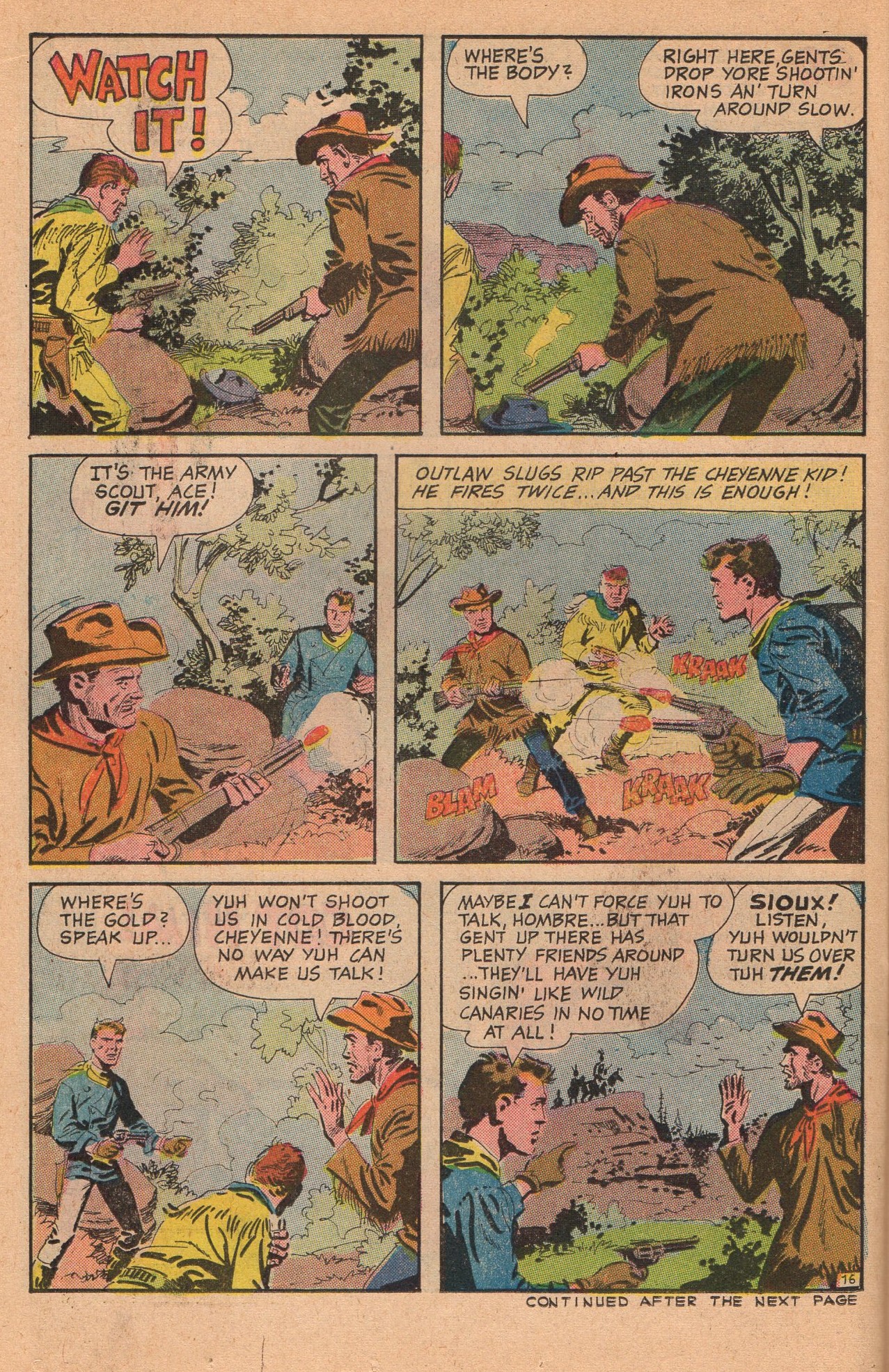 Read online Cheyenne Kid comic -  Issue #62 - 22