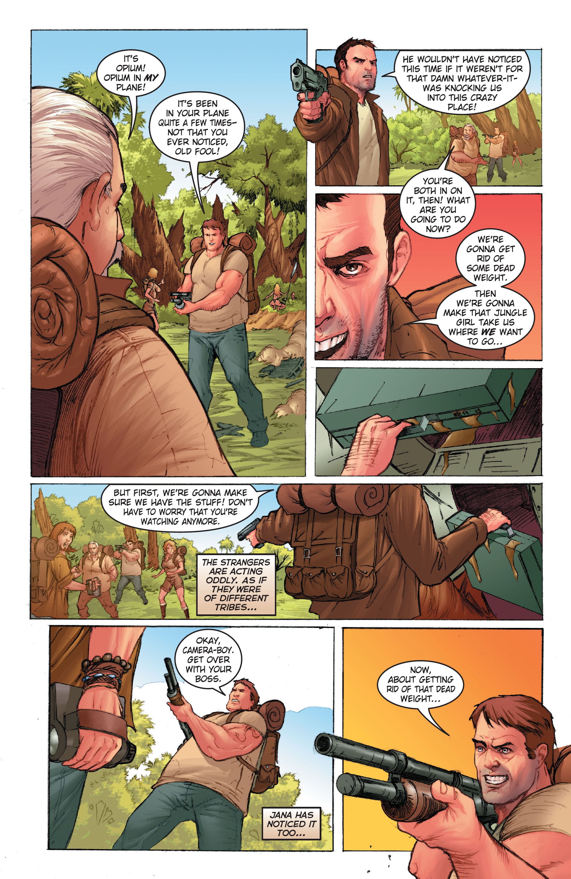 Read online Frank Cho's Jungle Girl: The Complete Omnibus comic -  Issue # TPB (Part 1) - 61