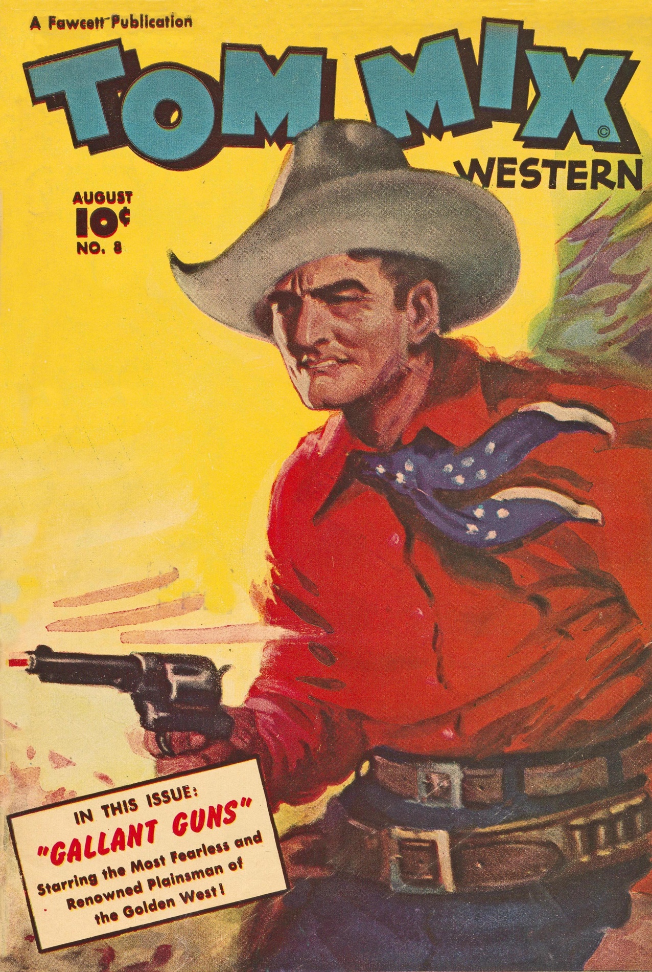 Read online Tom Mix Western (1948) comic -  Issue #8 - 1