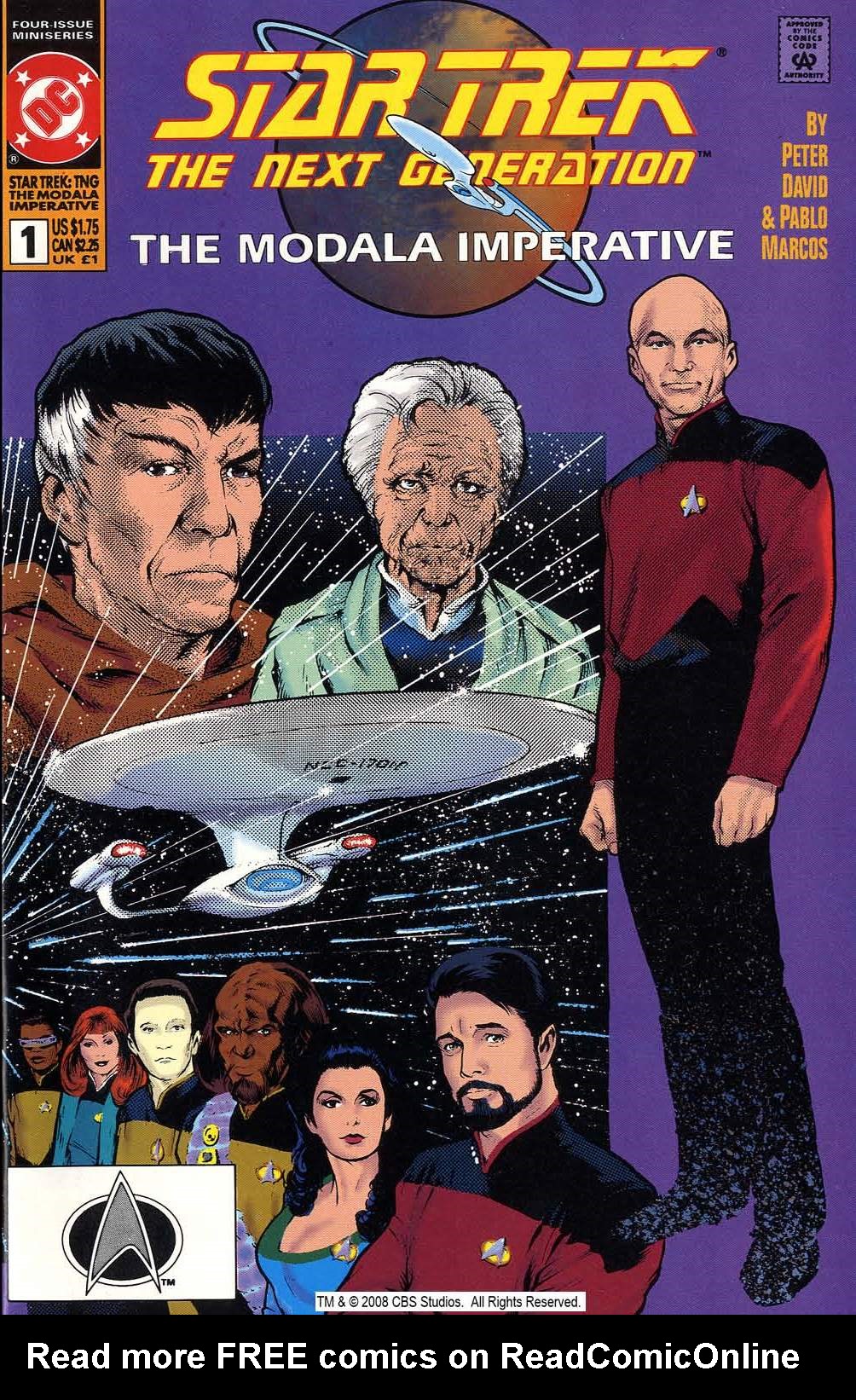 Read online Star Trek: The Next Generation - The Modala Imperative comic -  Issue #1 - 1