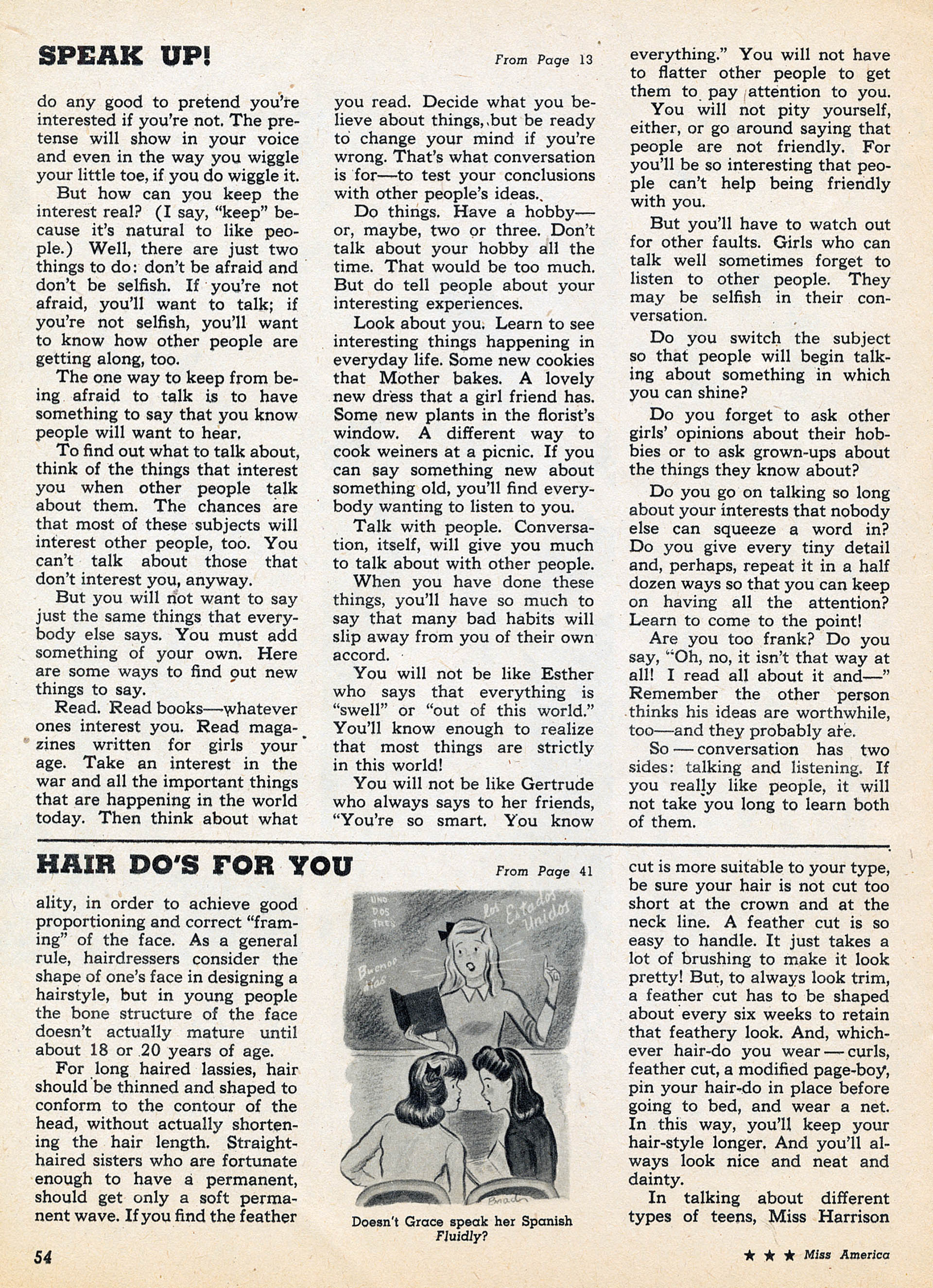 Read online Miss America Magazine comic -  Issue #6 - 47