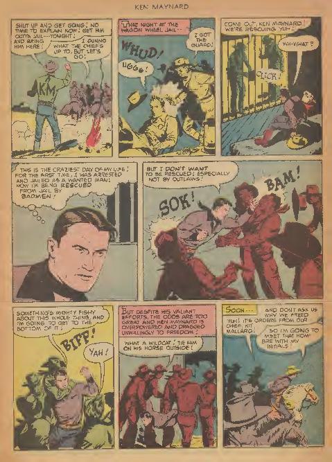 Read online Ken Maynard Western comic -  Issue #4 - 7