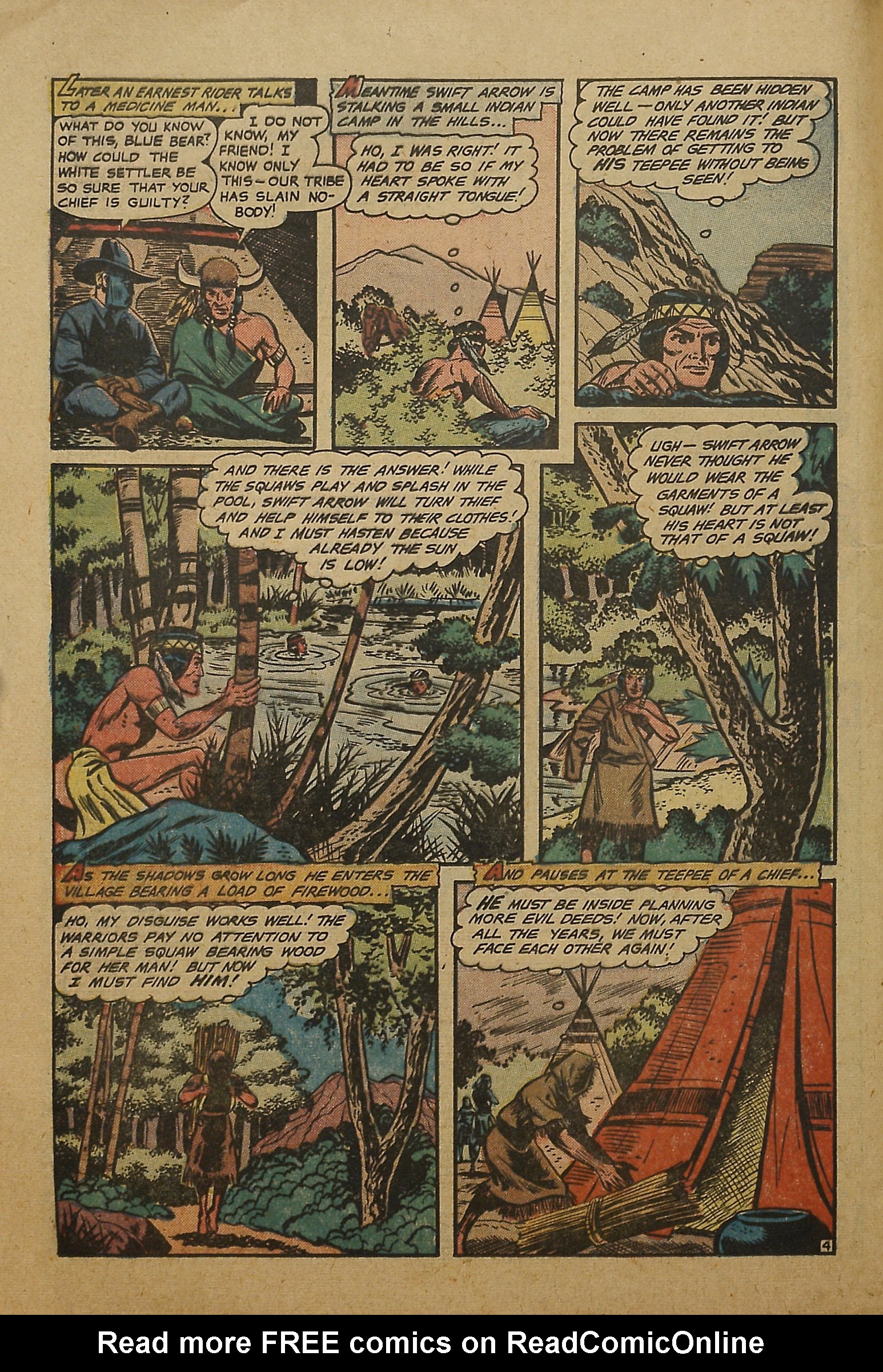 Read online Swift Arrow (1957) comic -  Issue #2 - 16
