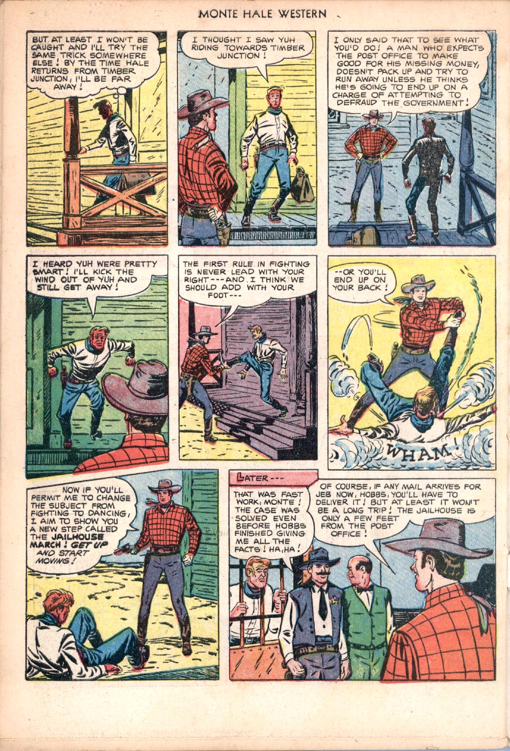 Read online Monte Hale Western comic -  Issue #81 - 34