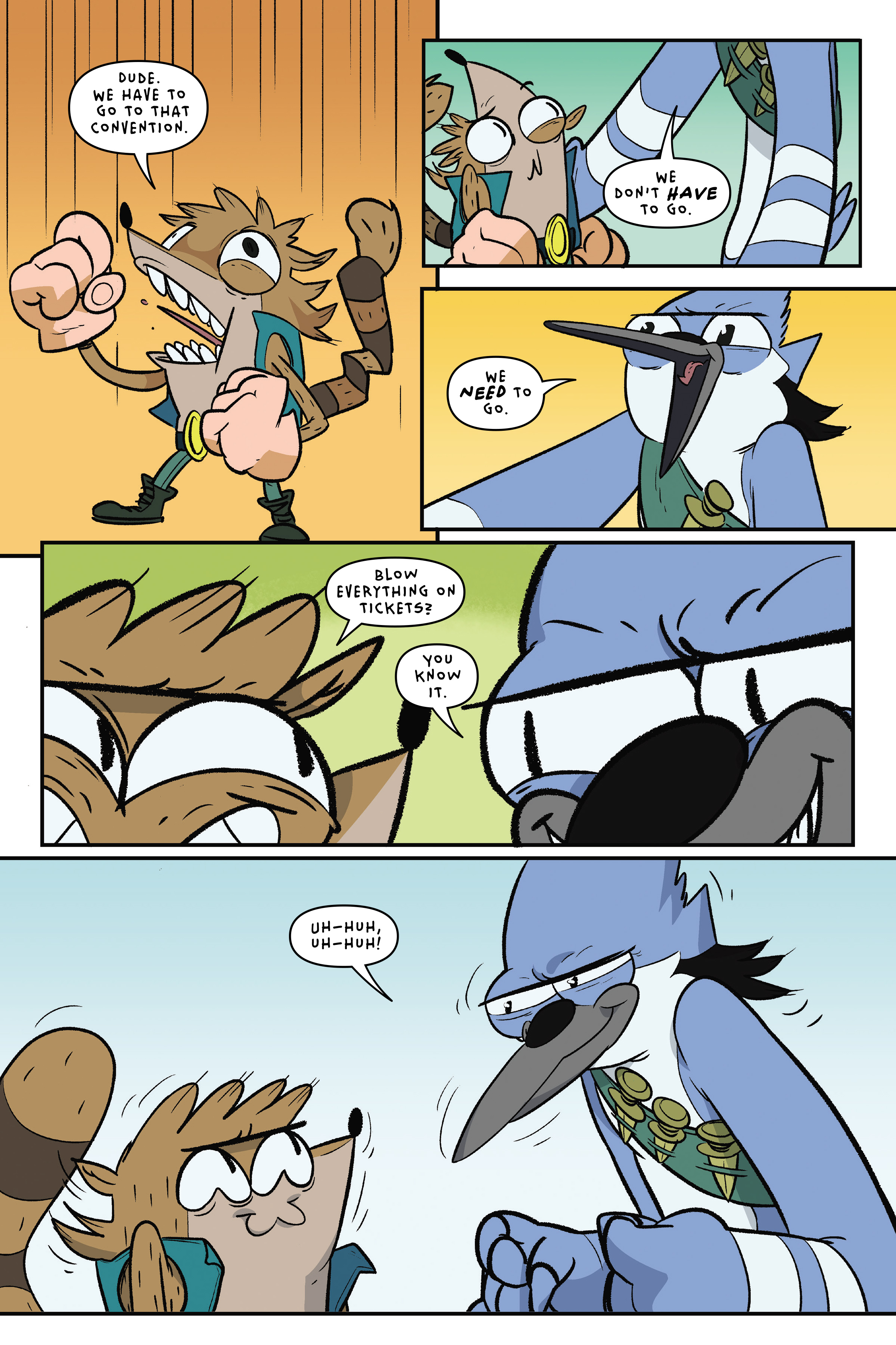 Read online Regular Show: Comic Conned comic -  Issue # TPB - 17
