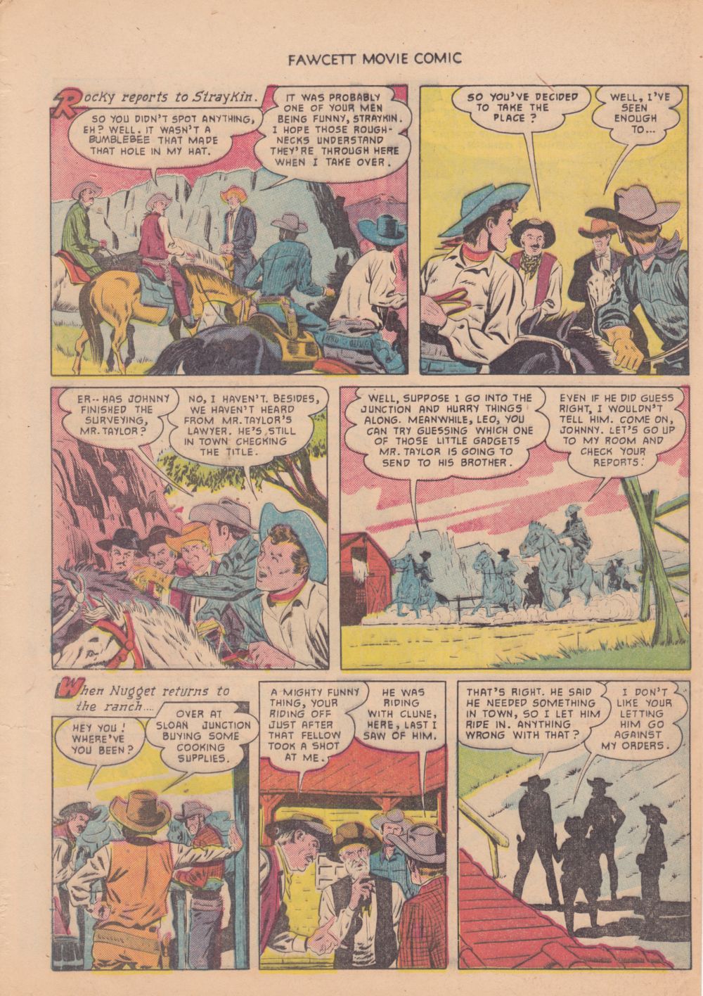 Read online Fawcett Movie Comic comic -  Issue #12 - 24