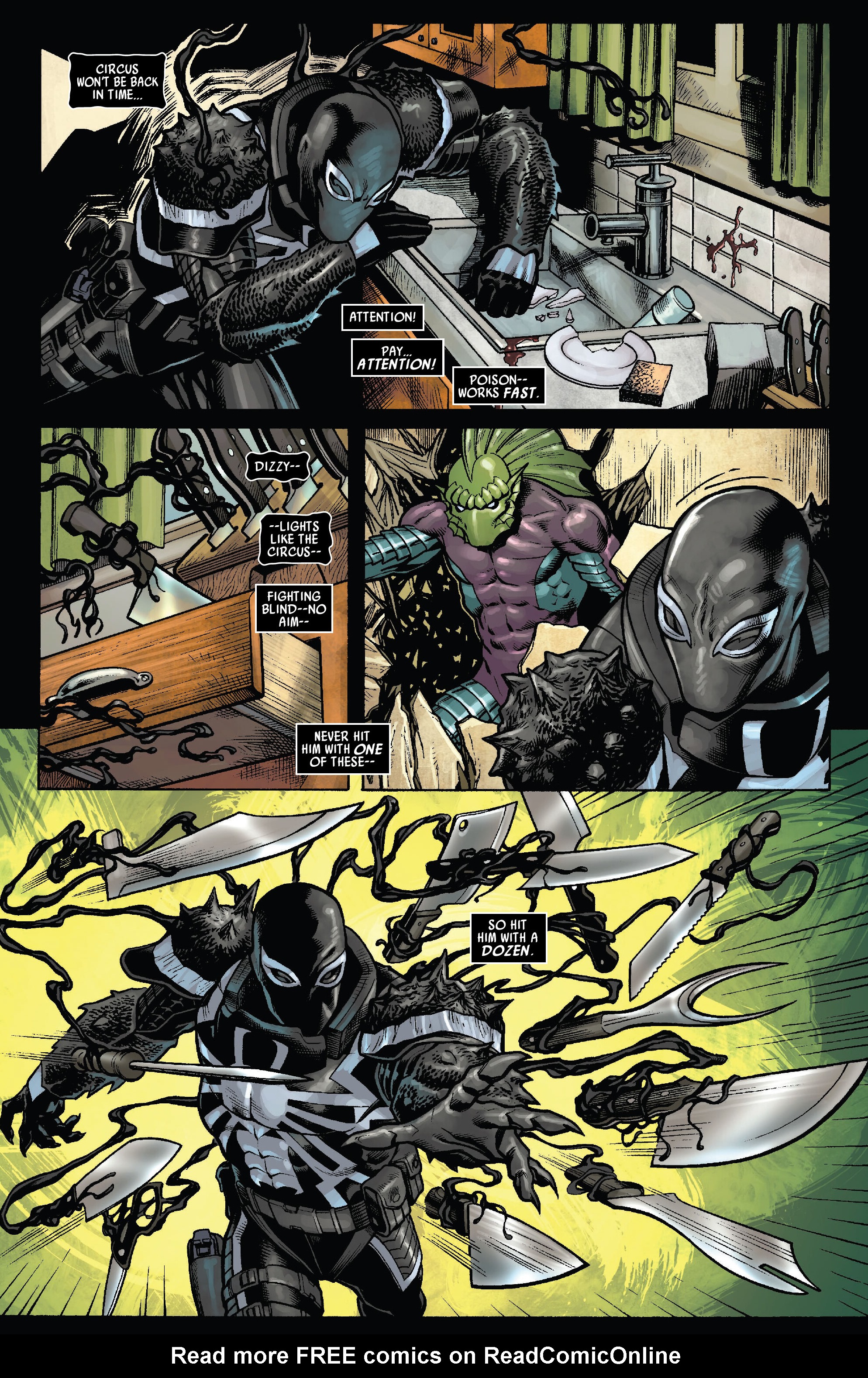 Read online Venom Modern Era Epic Collection comic -  Issue # The Savage Six (Part 1) - 71