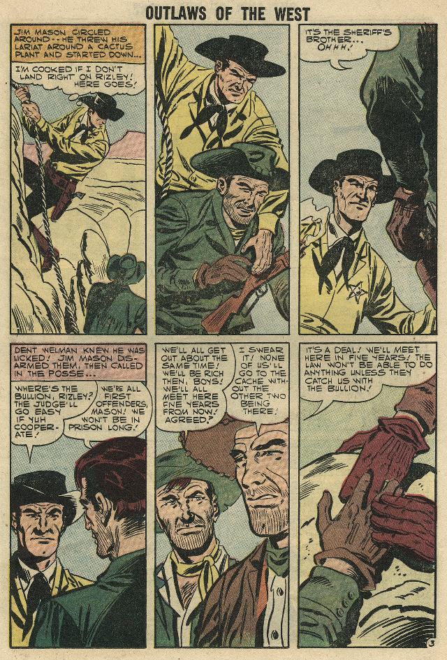 Read online Outlaws of the West comic -  Issue #13 - 18