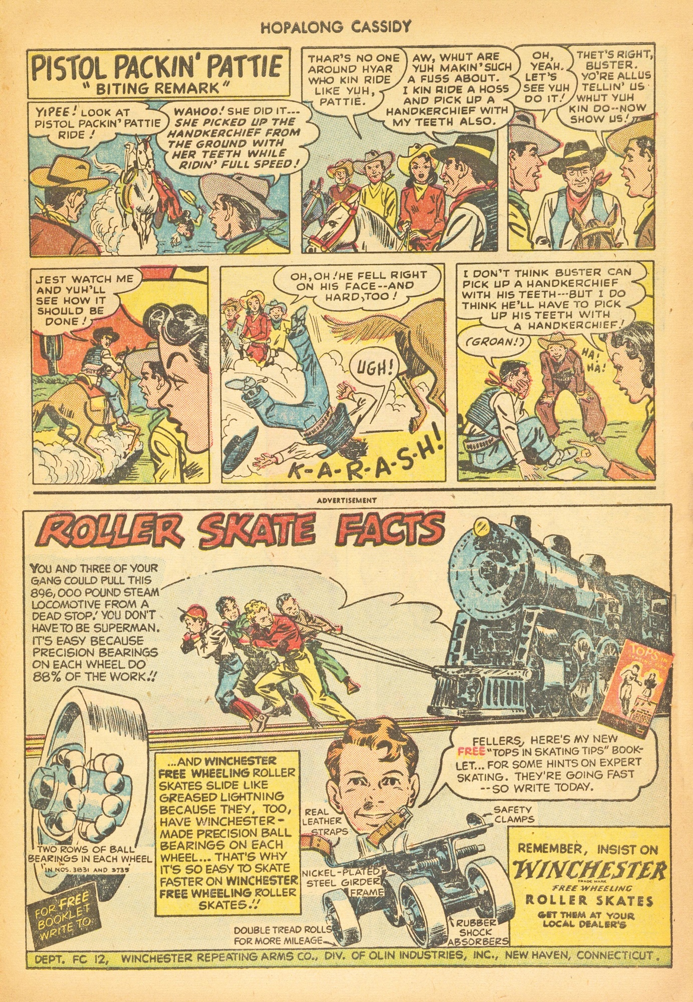 Read online Hopalong Cassidy comic -  Issue #30 - 33