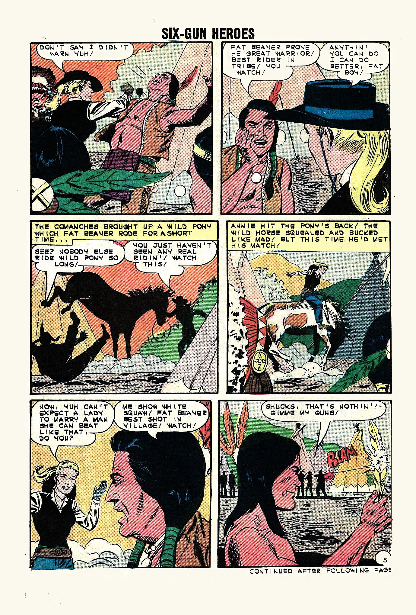 Read online Six-Gun Heroes comic -  Issue #77 - 30