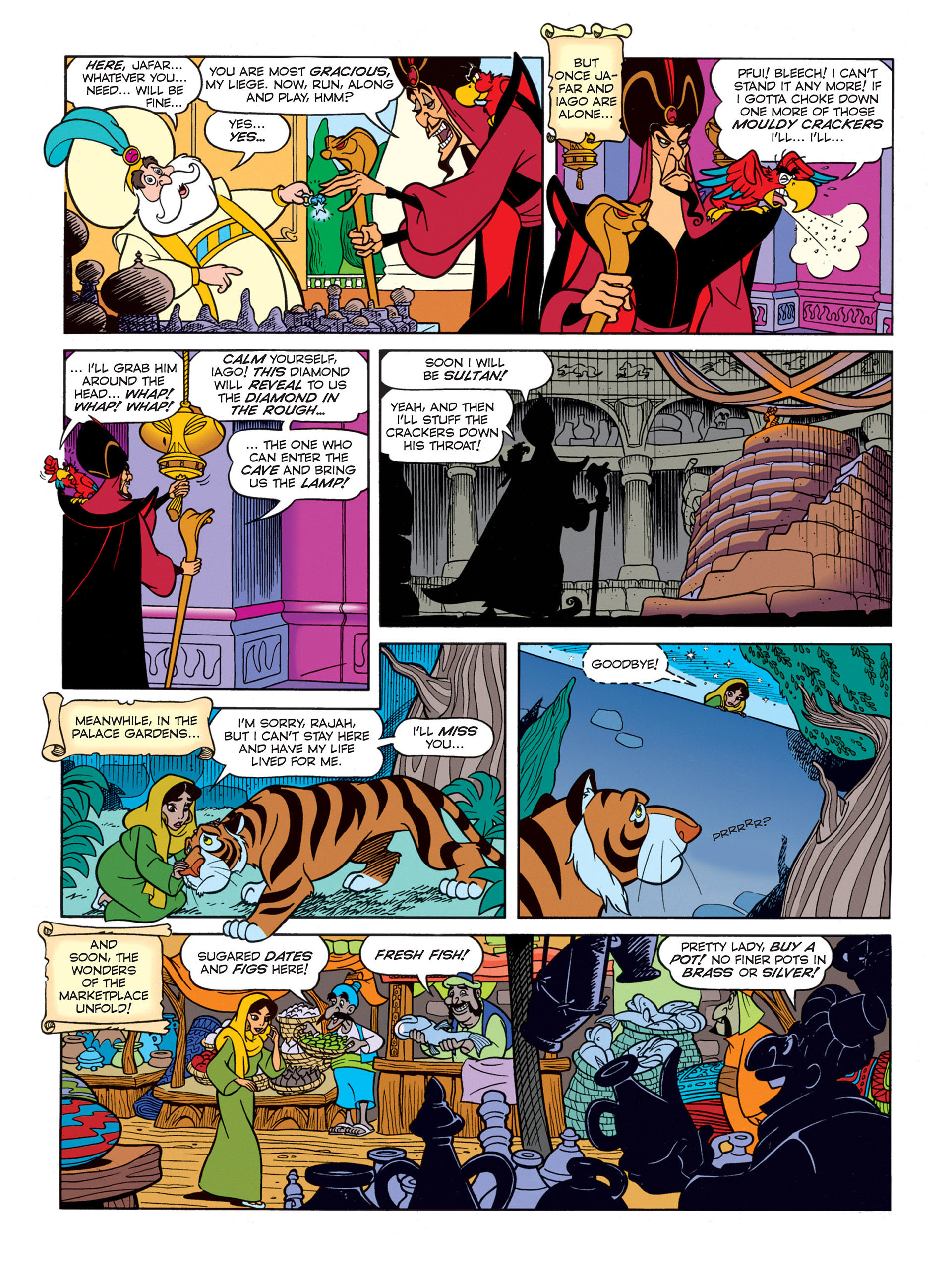Read online Disney's Aladdin - The Official Movie Adaptation comic -  Issue # Full - 8