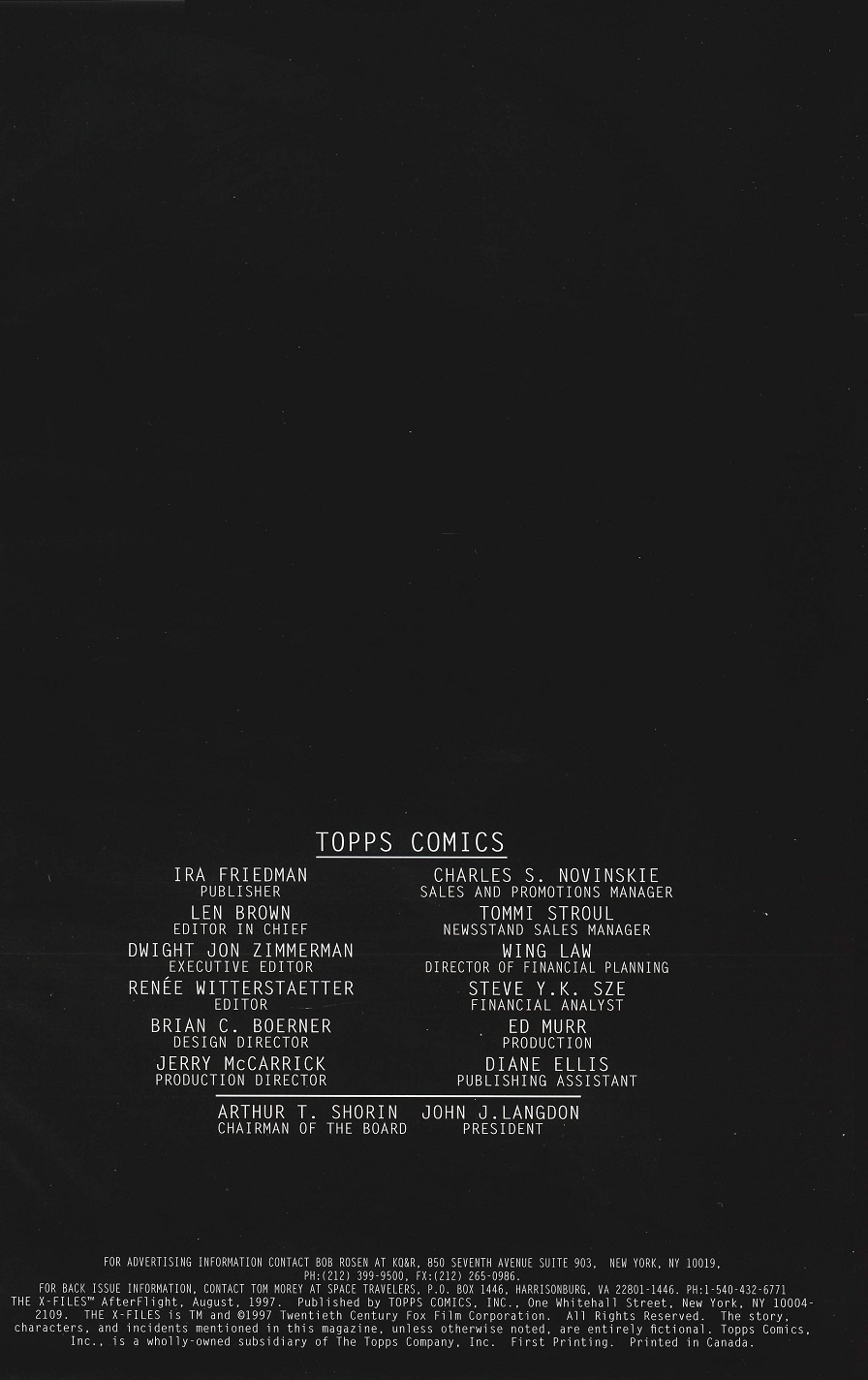 Read online The X-Files: AfterFlight comic -  Issue # Full - 64