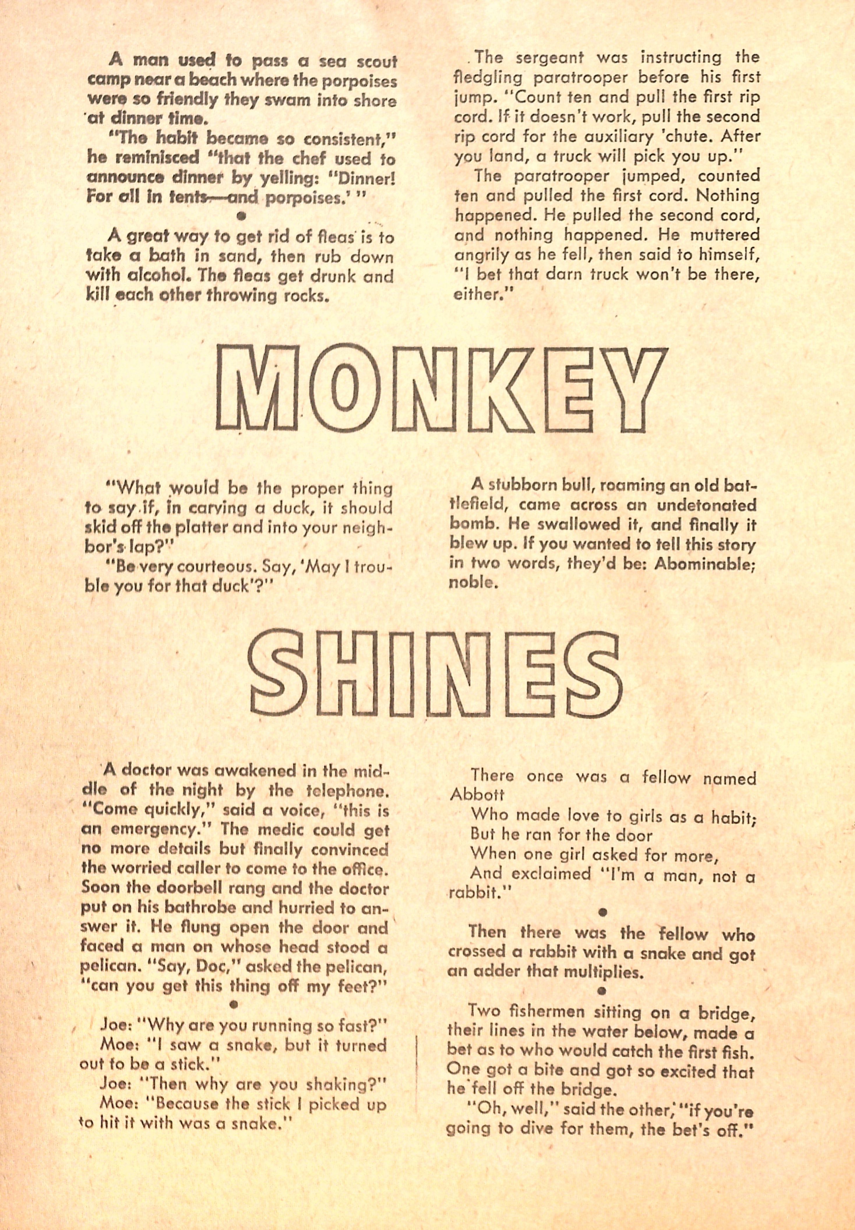 Read online Cartoons and Gags comic -  Issue #21 - 20