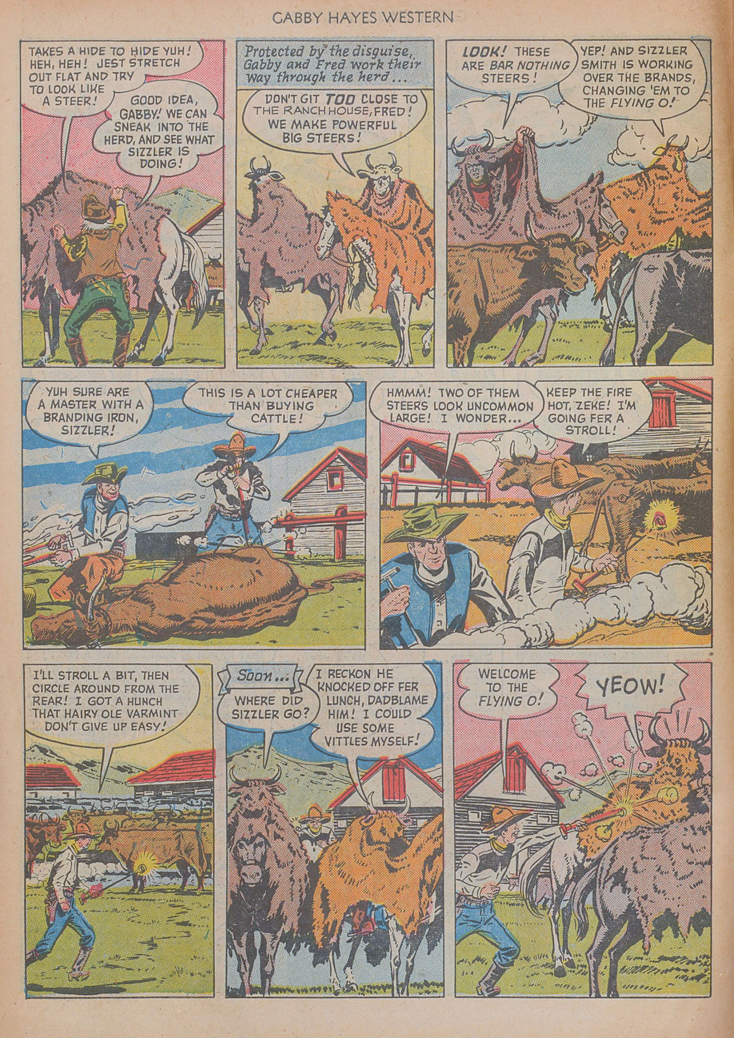 Read online Gabby Hayes Western comic -  Issue #22 - 6