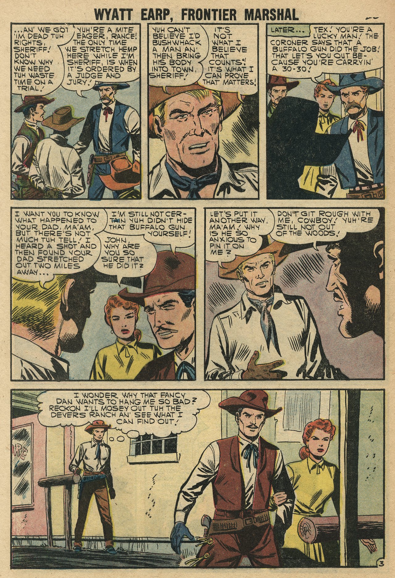 Read online Wyatt Earp Frontier Marshal comic -  Issue #18 - 28