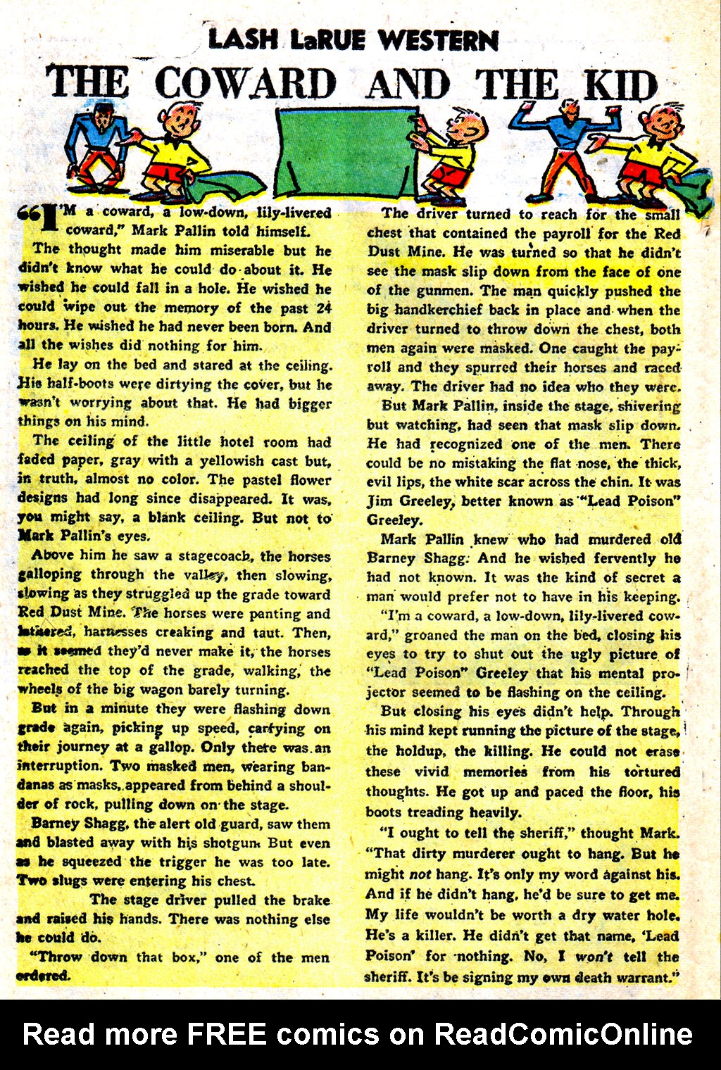 Read online Lash Larue Western (1949) comic -  Issue #59 - 18
