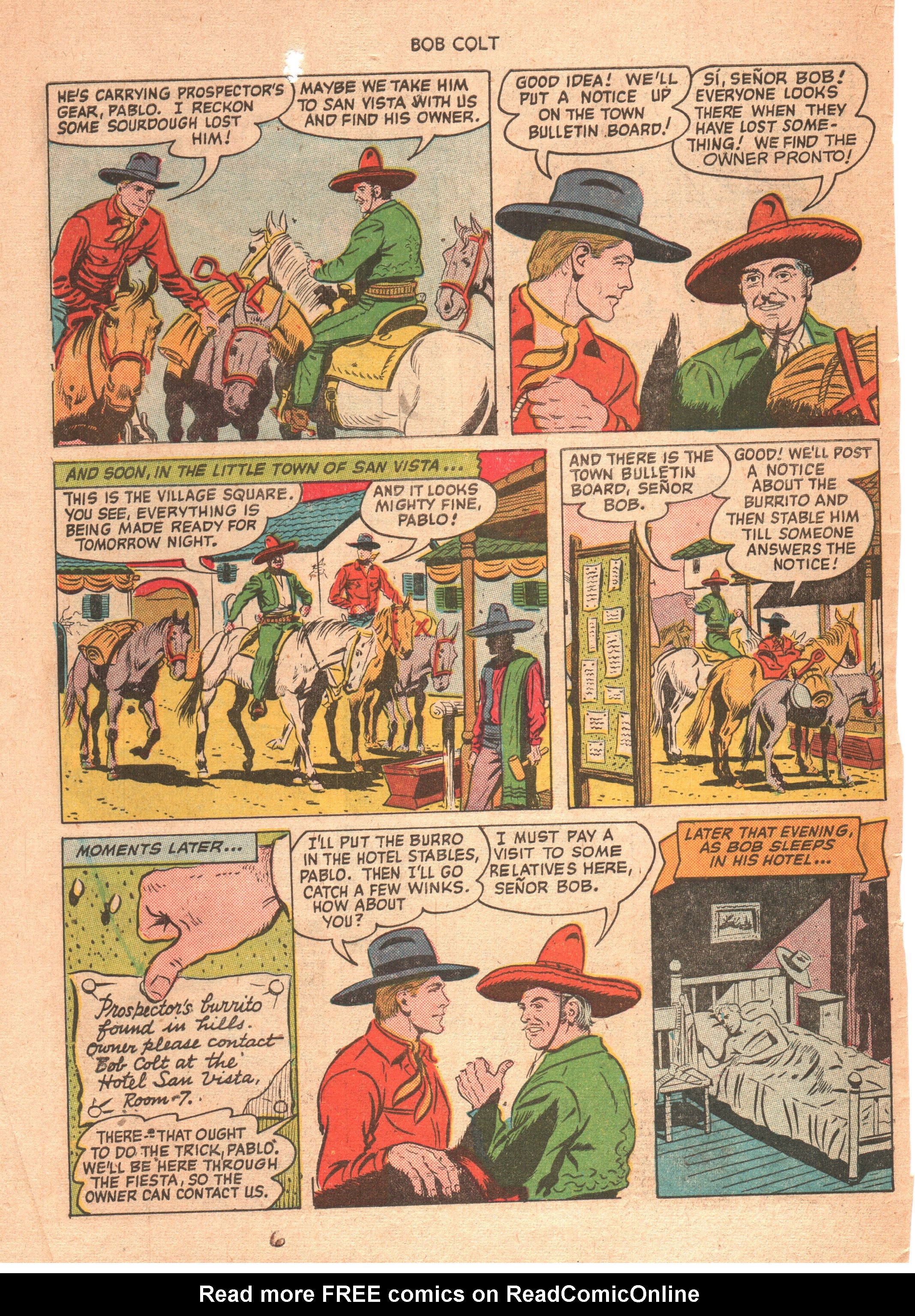 Read online Bob Colt Western comic -  Issue #4 - 6