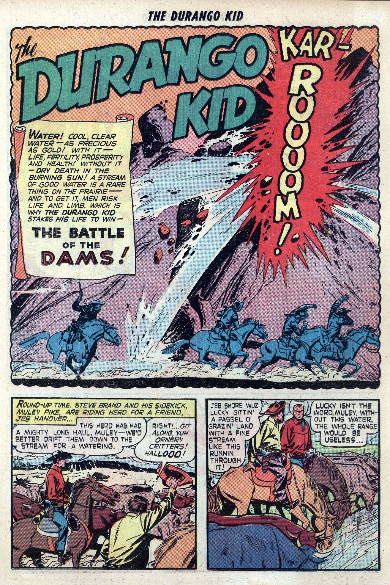 Read online Charles Starrett as The Durango Kid comic -  Issue #9 - 11