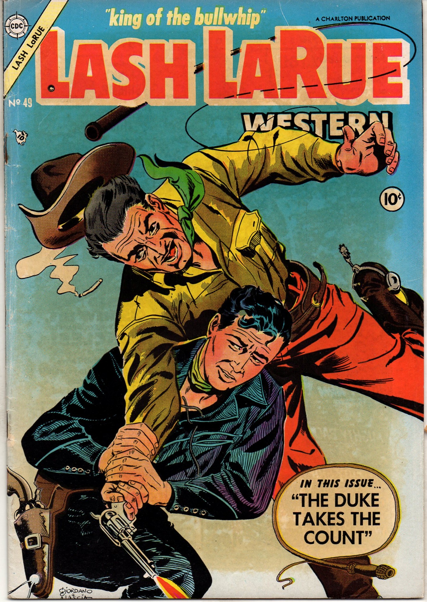 Read online Lash Larue Western (1949) comic -  Issue #49 - 1
