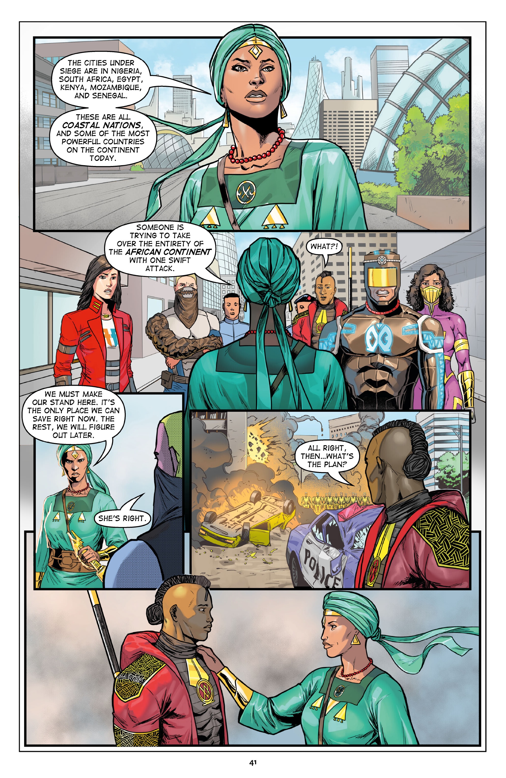 Read online The Oloris: Heroes Will Unite comic -  Issue # TPB (Part 1) - 42