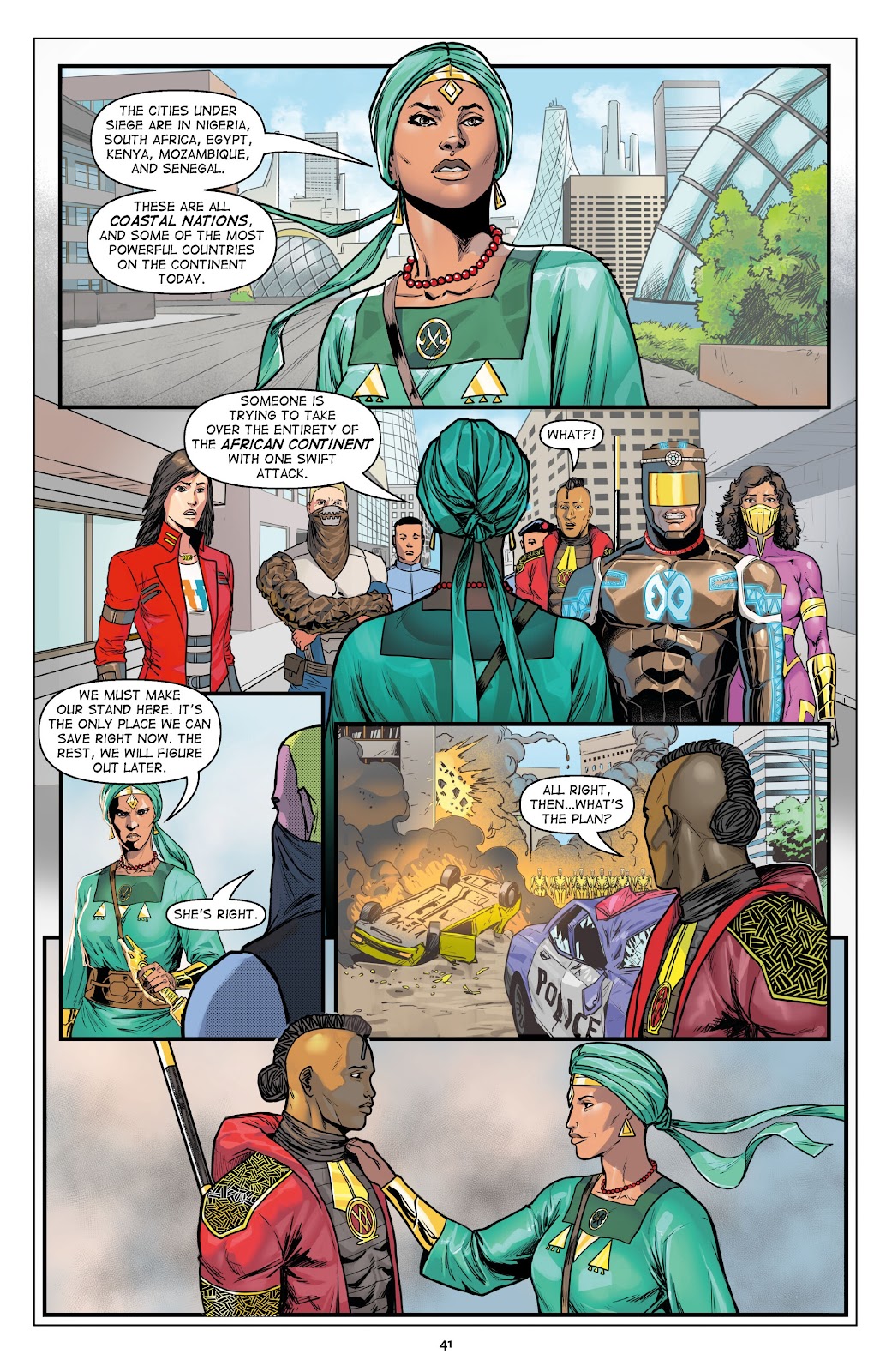 The Oloris: Heroes Will Unite issue TPB (Part 1) - Page 42