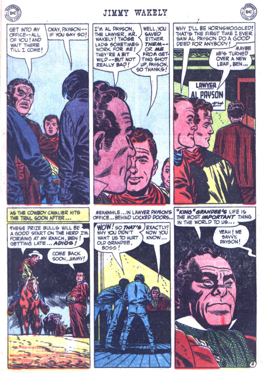 Read online Jimmy Wakely comic -  Issue #12 - 6