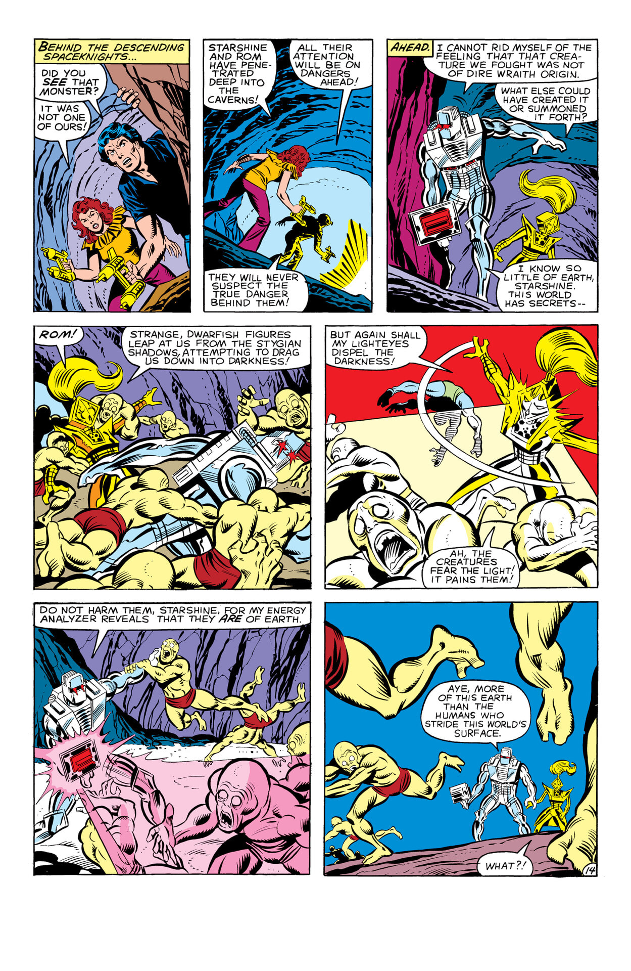 Read online Rom: The Original Marvel Years Omnibus comic -  Issue # TPB (Part 7) - 50