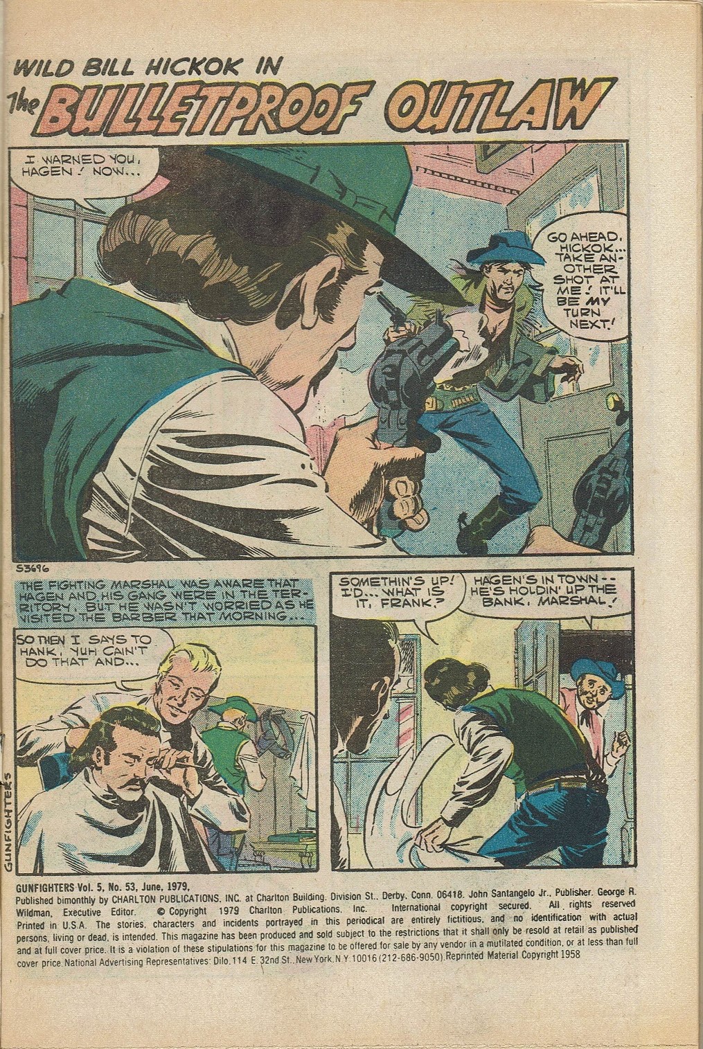 Read online Gunfighters comic -  Issue #53 - 3