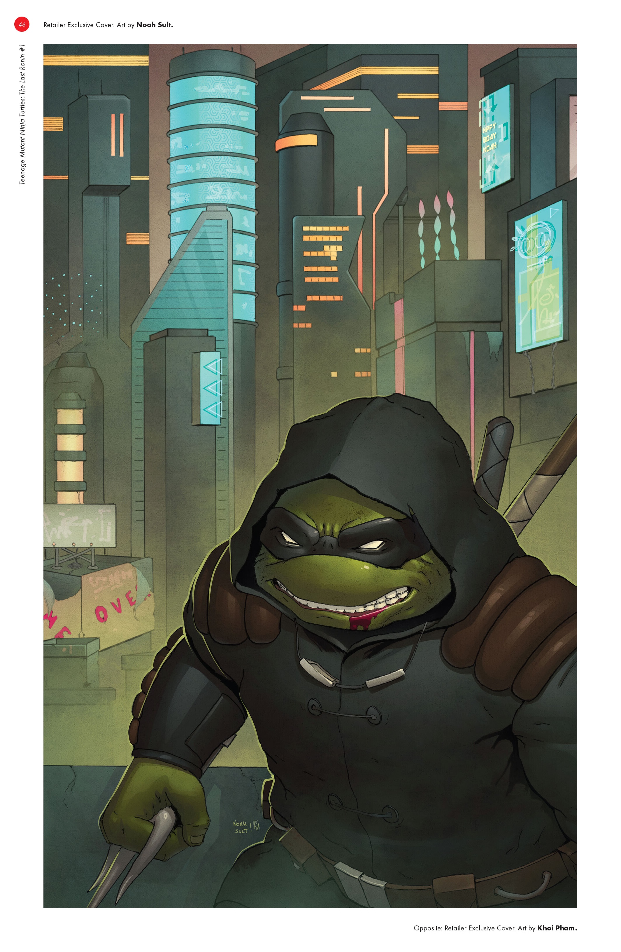 Read online Teenage Mutant Ninja Turtles: The Last Ronin - The Covers comic -  Issue # TPB (Part 1) - 44