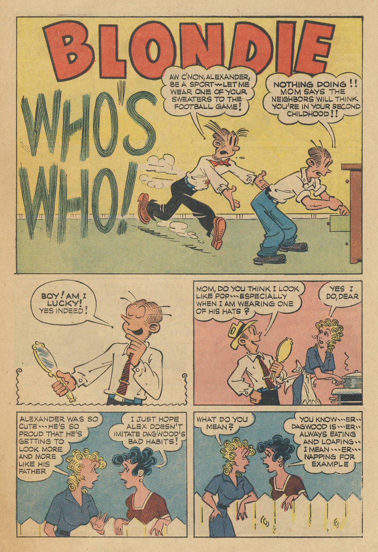 Read online Blondie Comics (1960) comic -  Issue #150 - 5