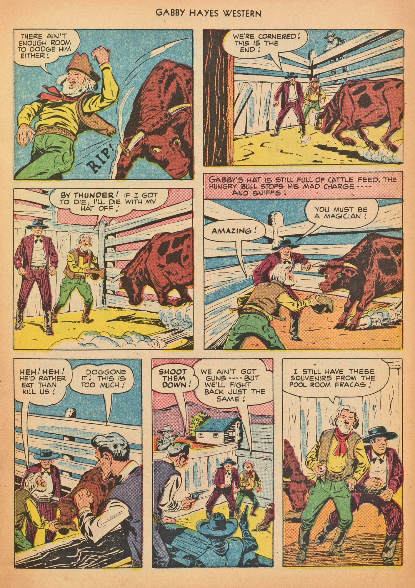Read online Gabby Hayes Western comic -  Issue #33 - 11