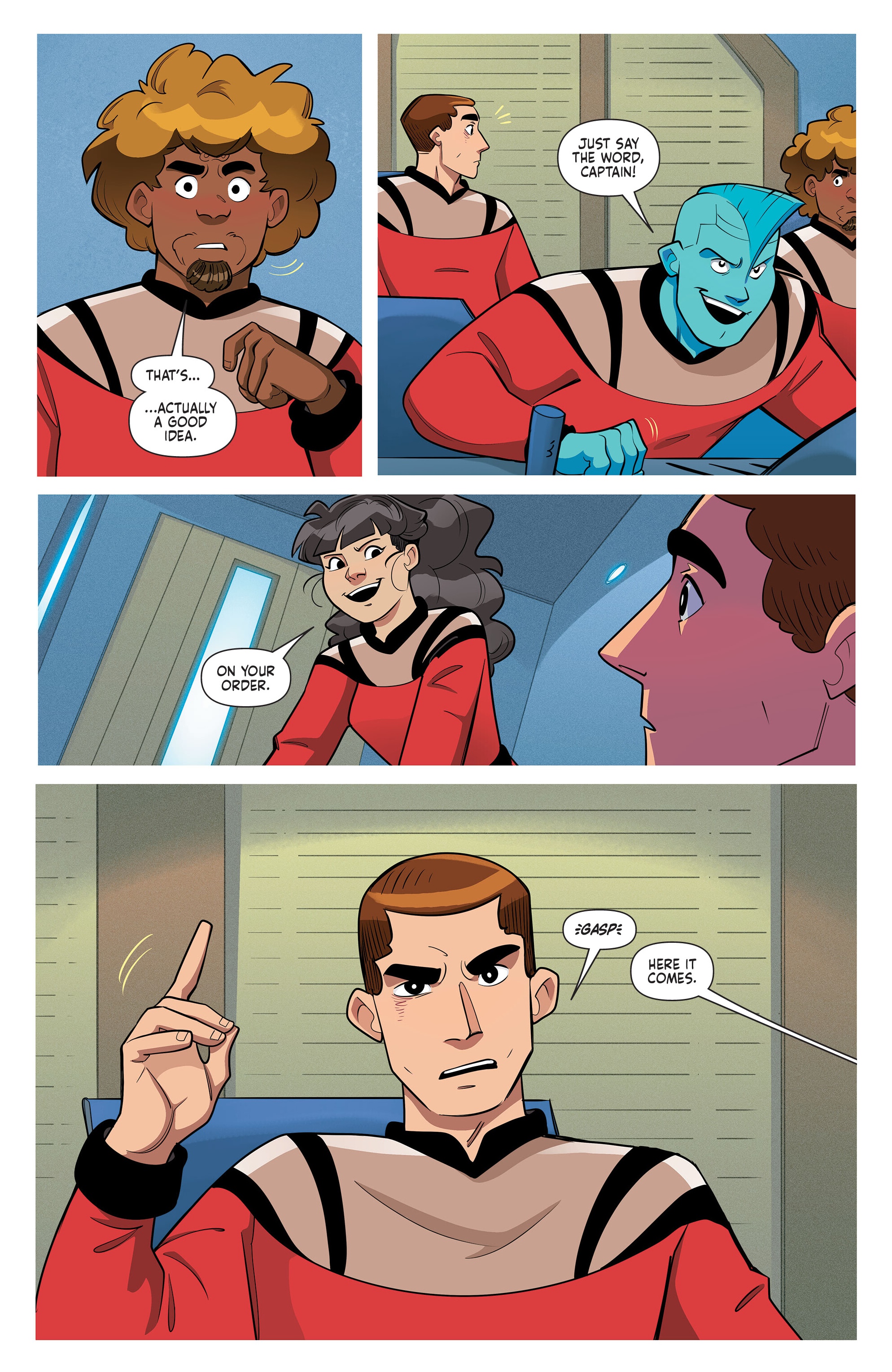 Read online Star Trek: Picard's Academy comic -  Issue #4 - 13