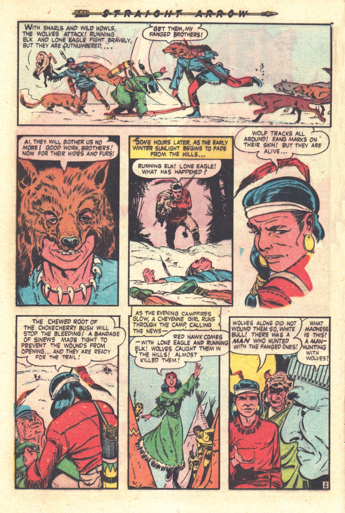 Read online Straight Arrow comic -  Issue #18 - 12