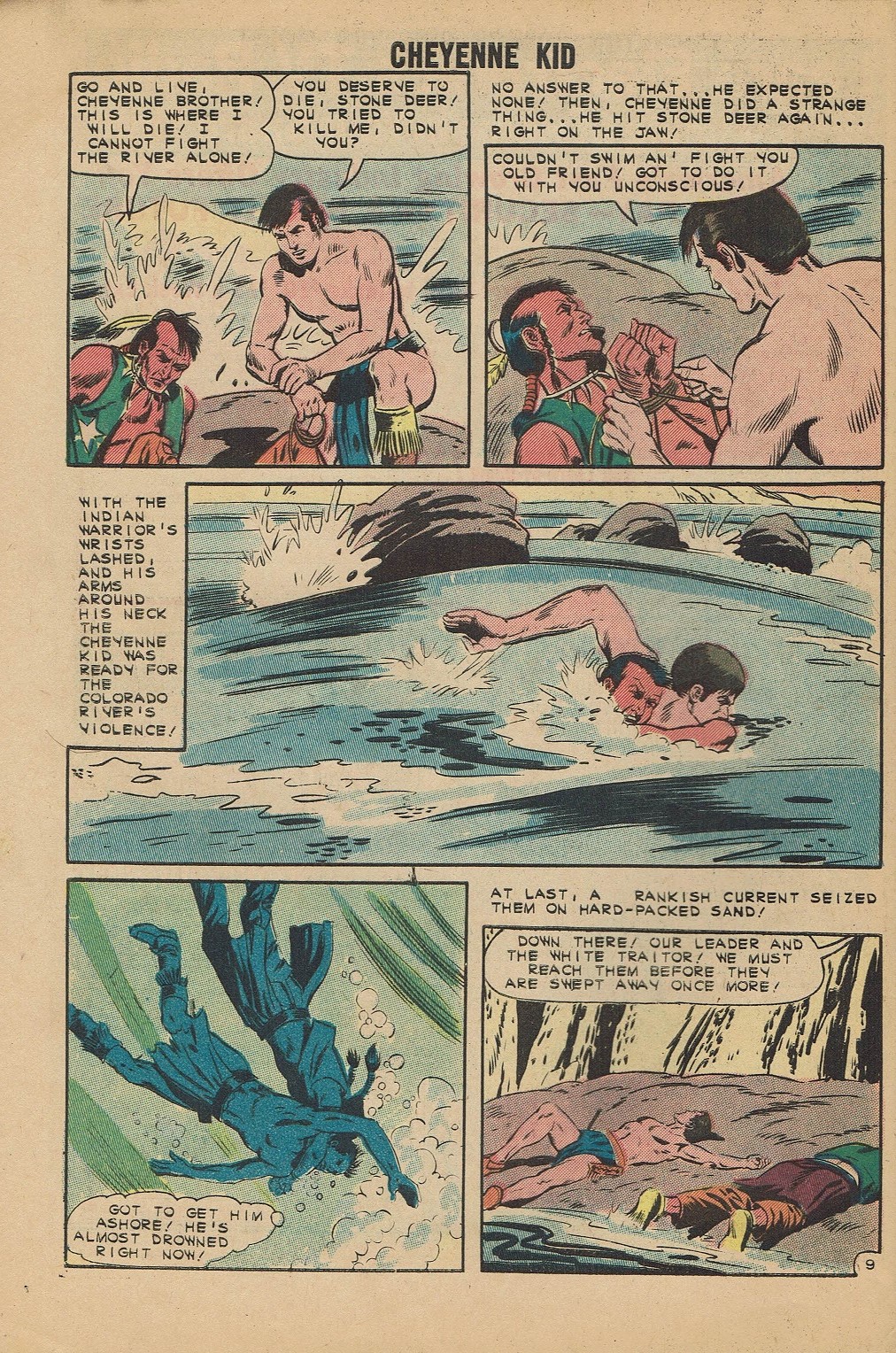 Read online Cheyenne Kid comic -  Issue #32 - 32