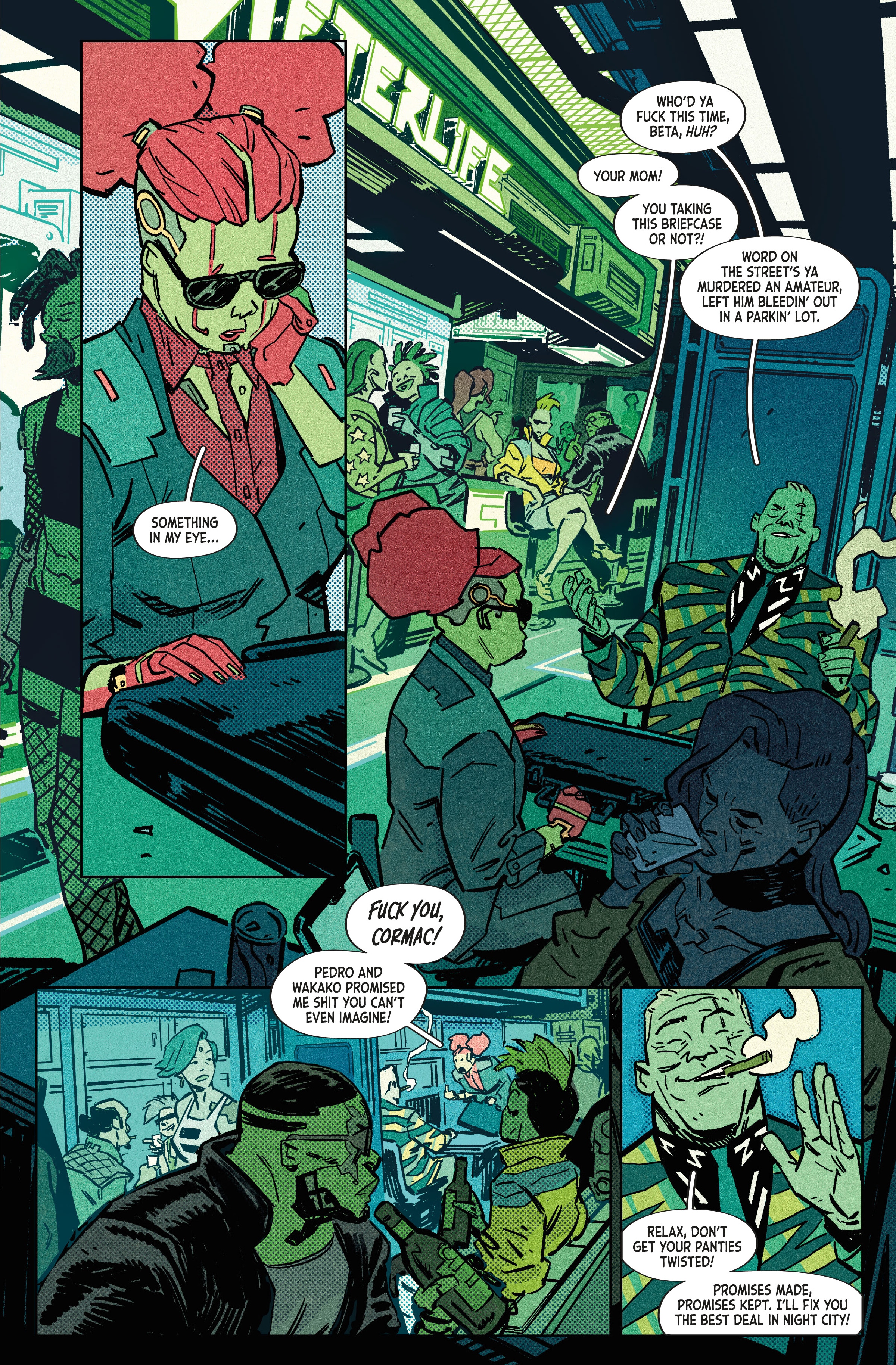 Read online Cyberpunk 2077 Library Edition comic -  Issue # TPB (Part 3) - 72