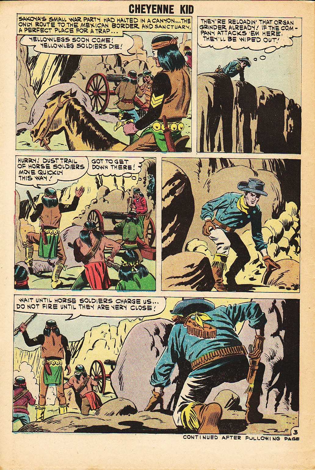 Read online Cheyenne Kid comic -  Issue #29 - 30