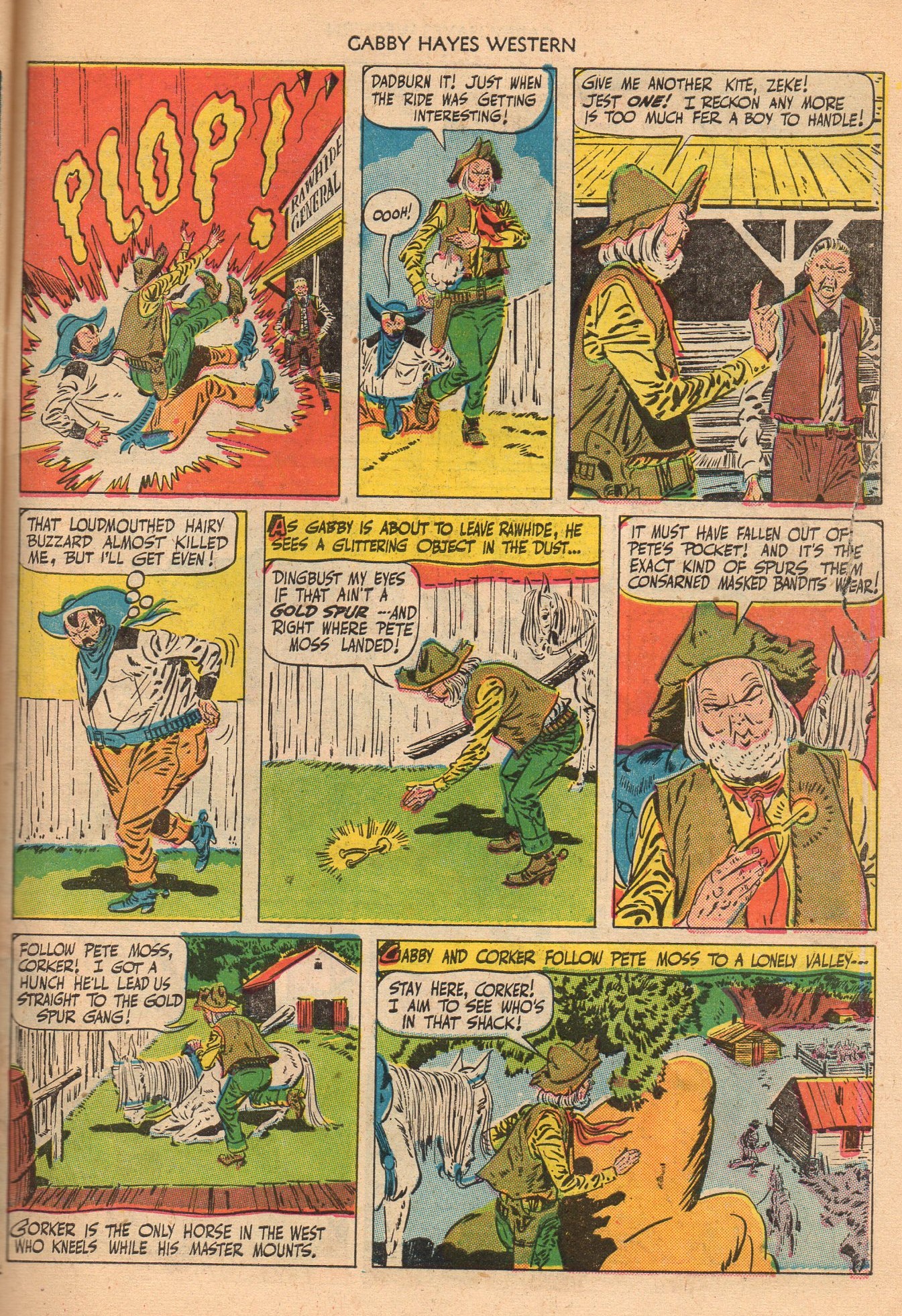 Read online Gabby Hayes Western comic -  Issue #21 - 43