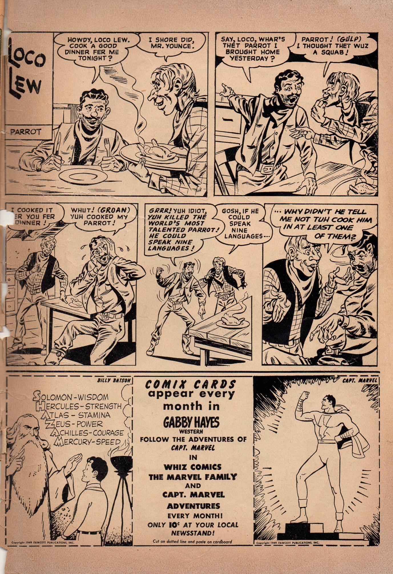 Read online Gabby Hayes Western comic -  Issue #7 - 35