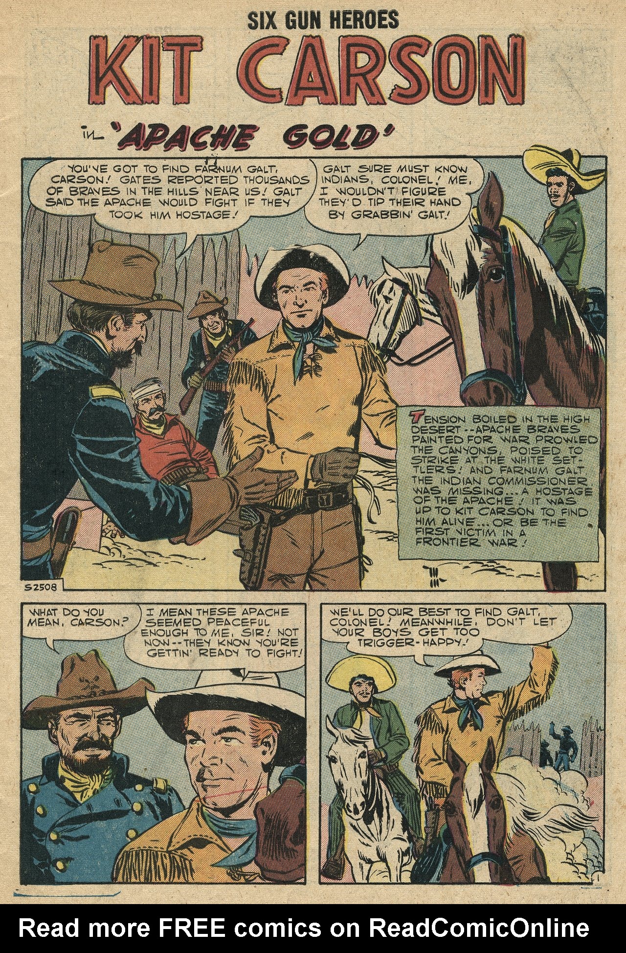 Read online Six-Gun Heroes comic -  Issue #44 - 3