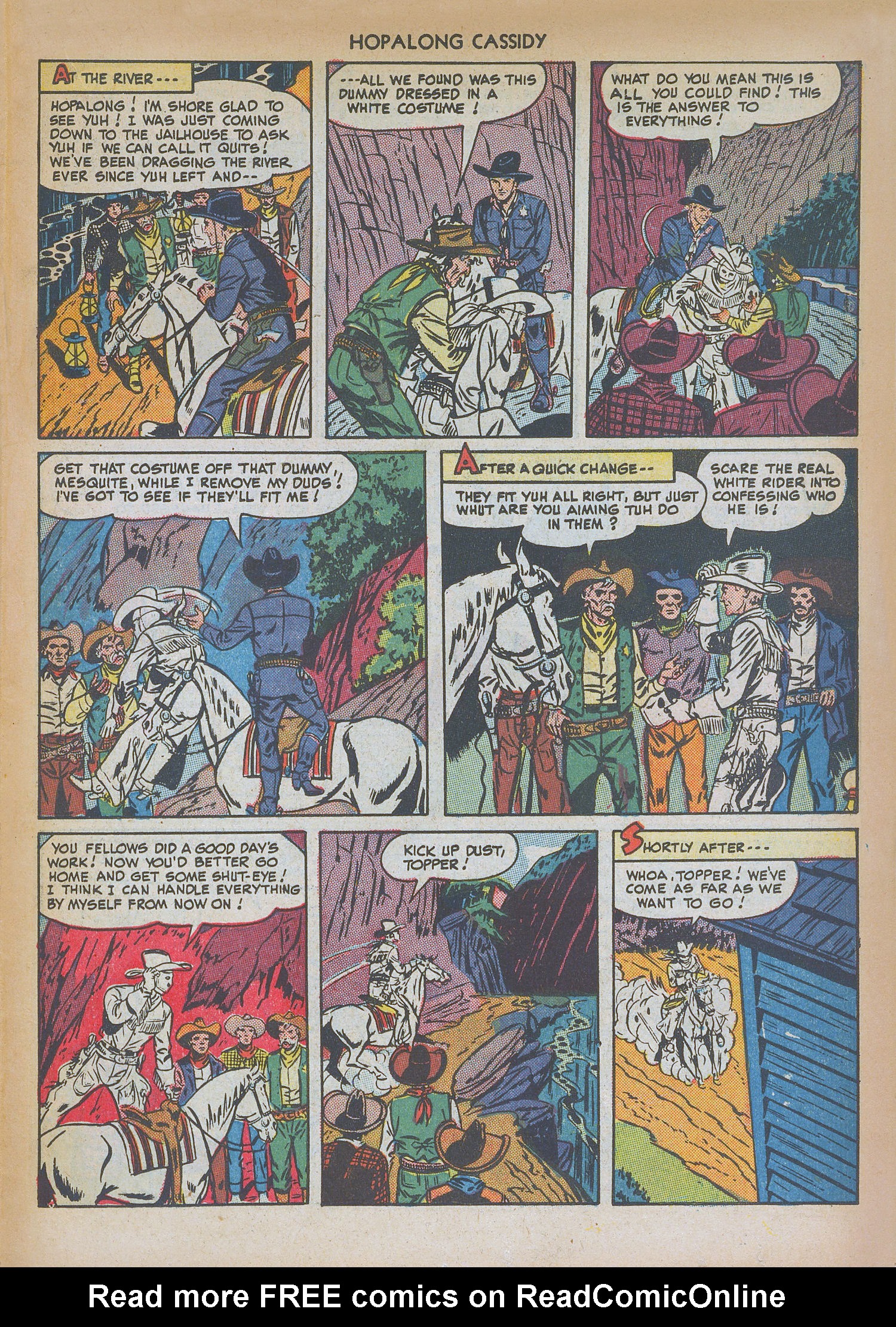 Read online Hopalong Cassidy comic -  Issue #36 - 19