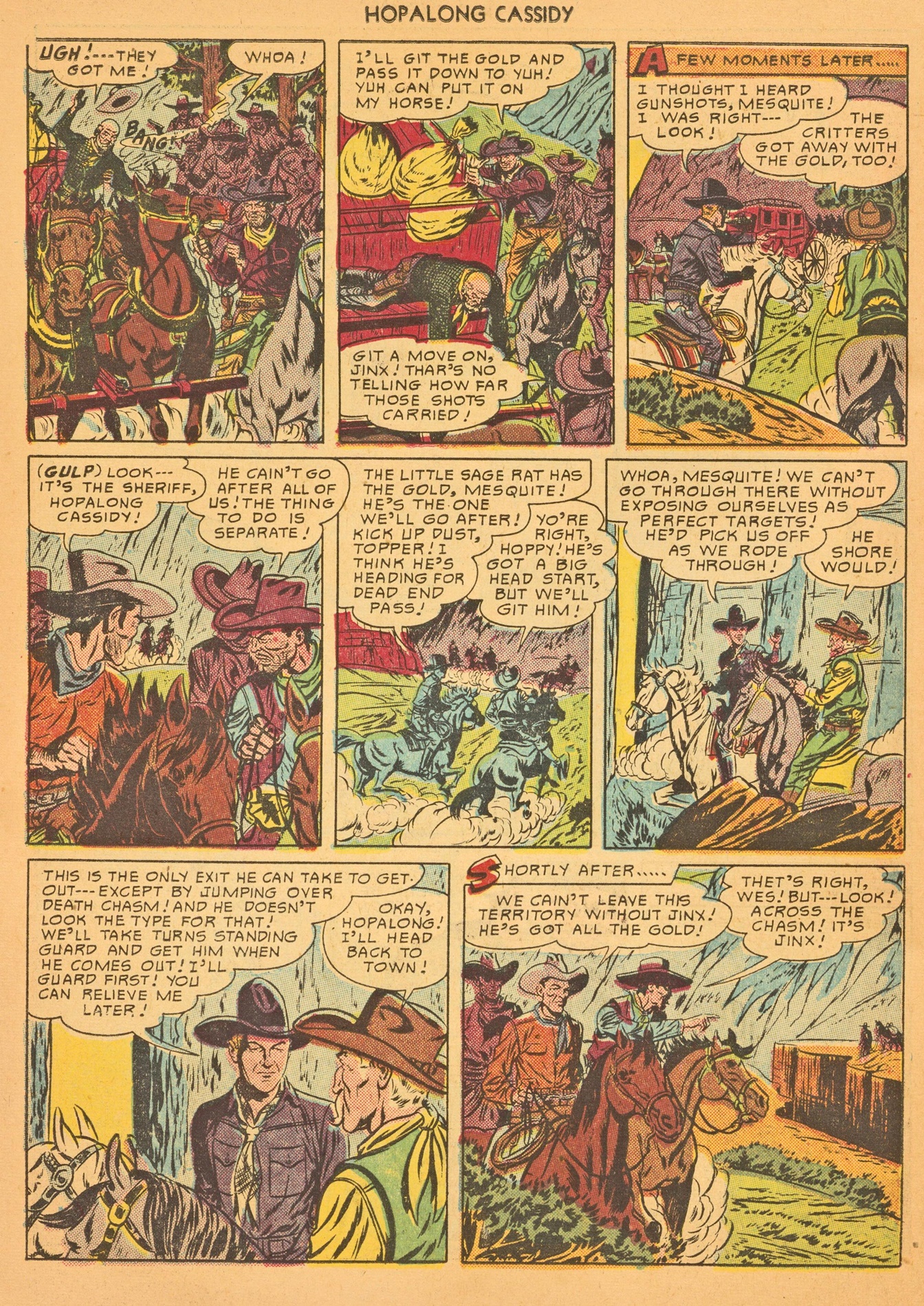 Read online Hopalong Cassidy comic -  Issue #50 - 42