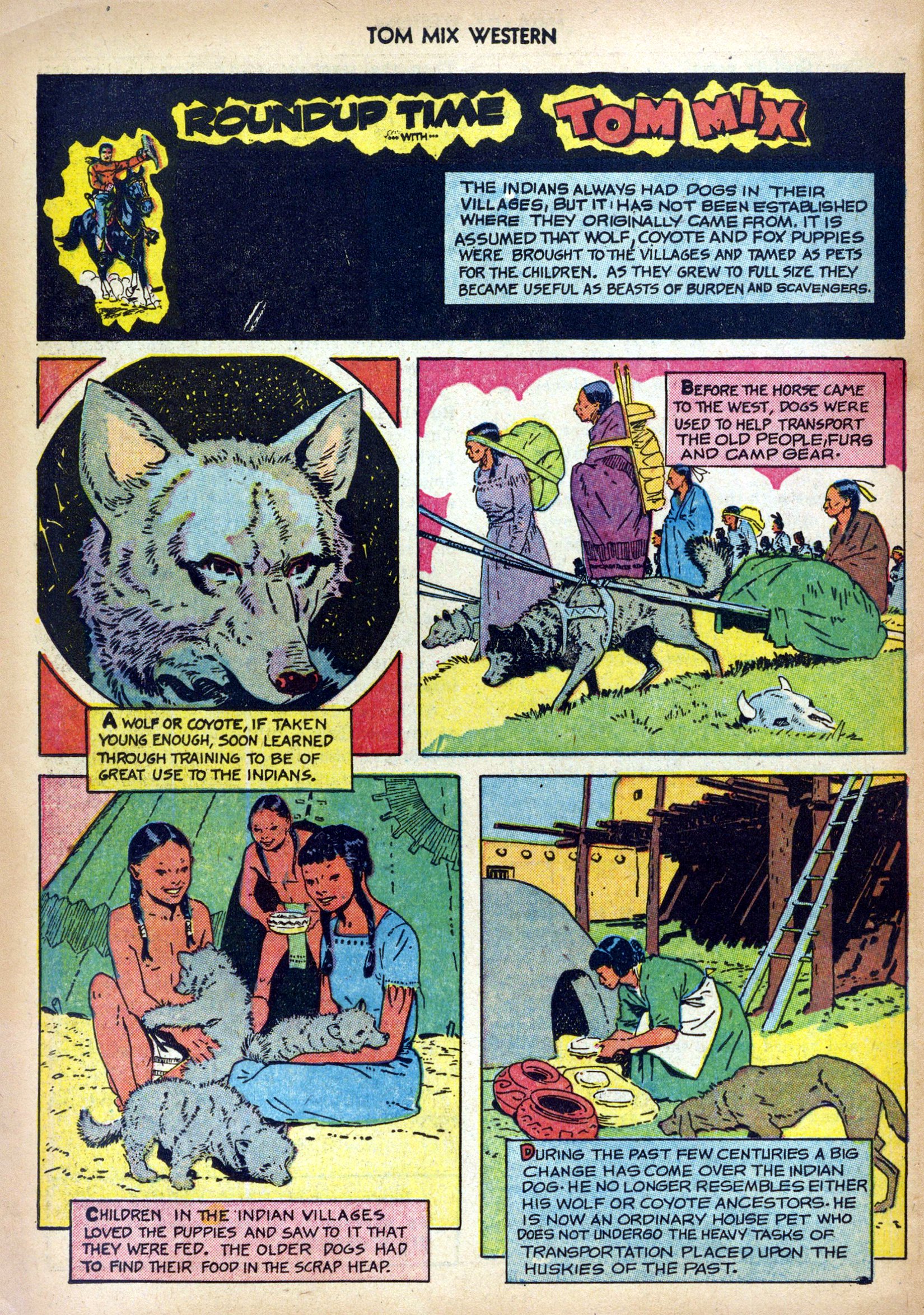 Read online Tom Mix Western (1948) comic -  Issue #48 - 26