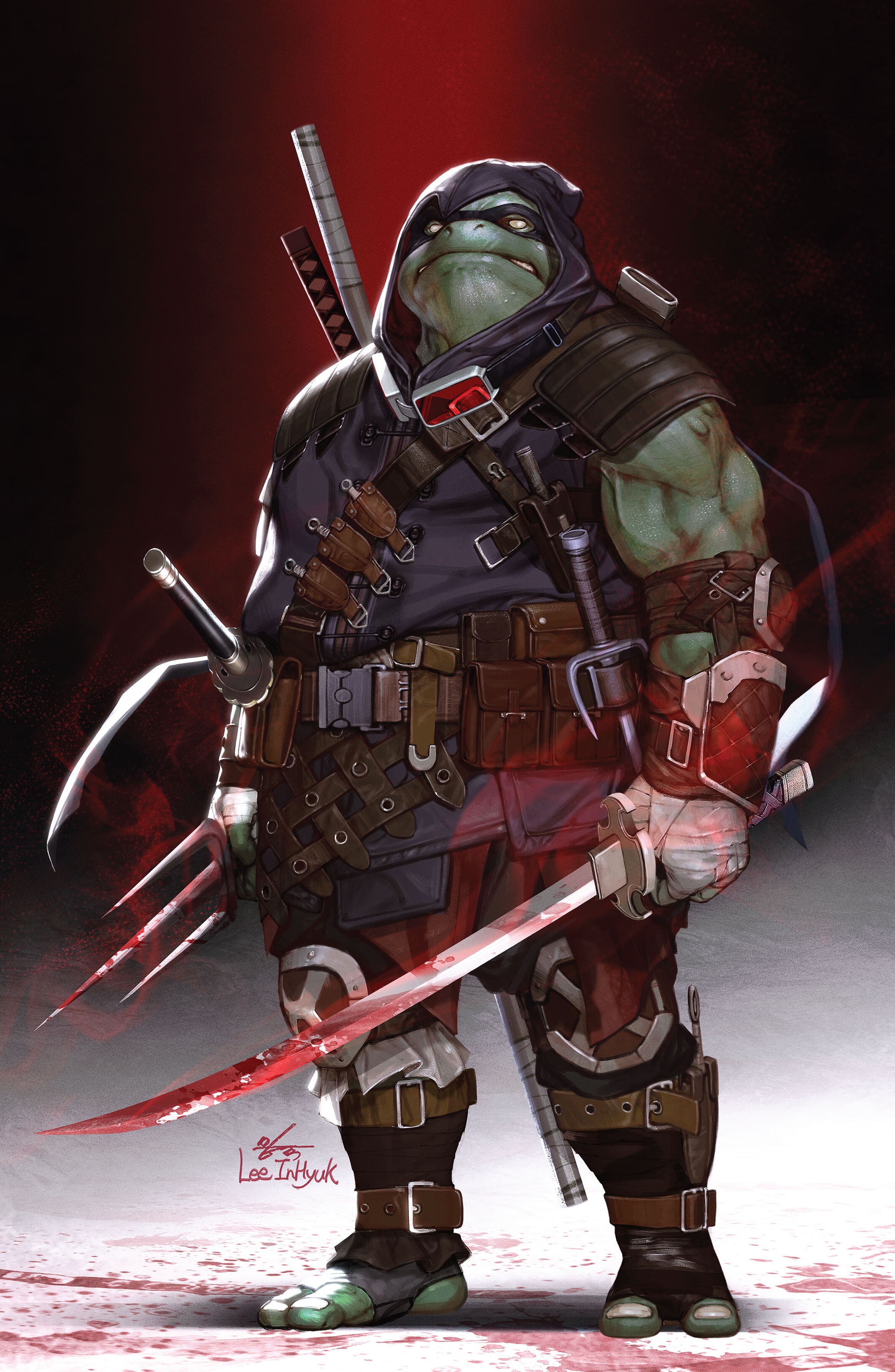 Read online Teenage Mutant Ninja Turtles: The Last Ronin - The Covers comic -  Issue # TPB (Part 2) - 32