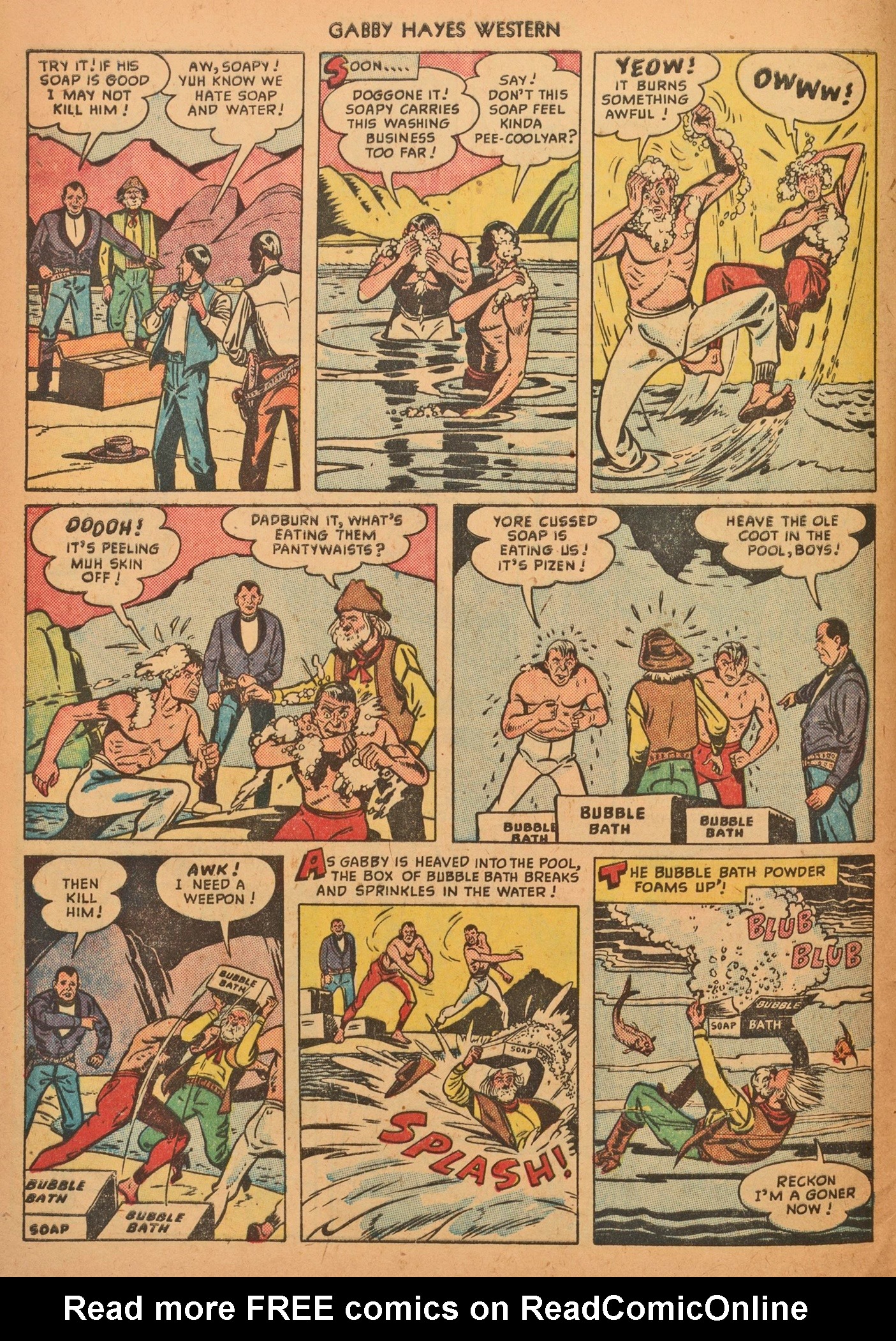 Read online Gabby Hayes Western comic -  Issue #12 - 8