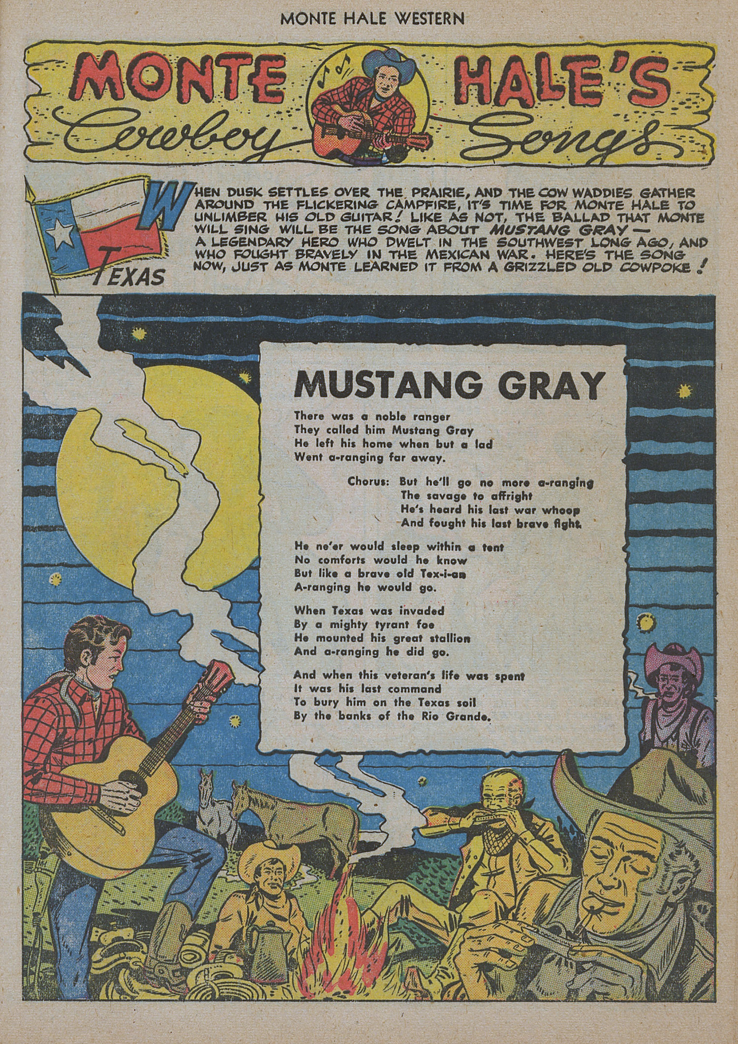 Read online Monte Hale Western comic -  Issue #48 - 33