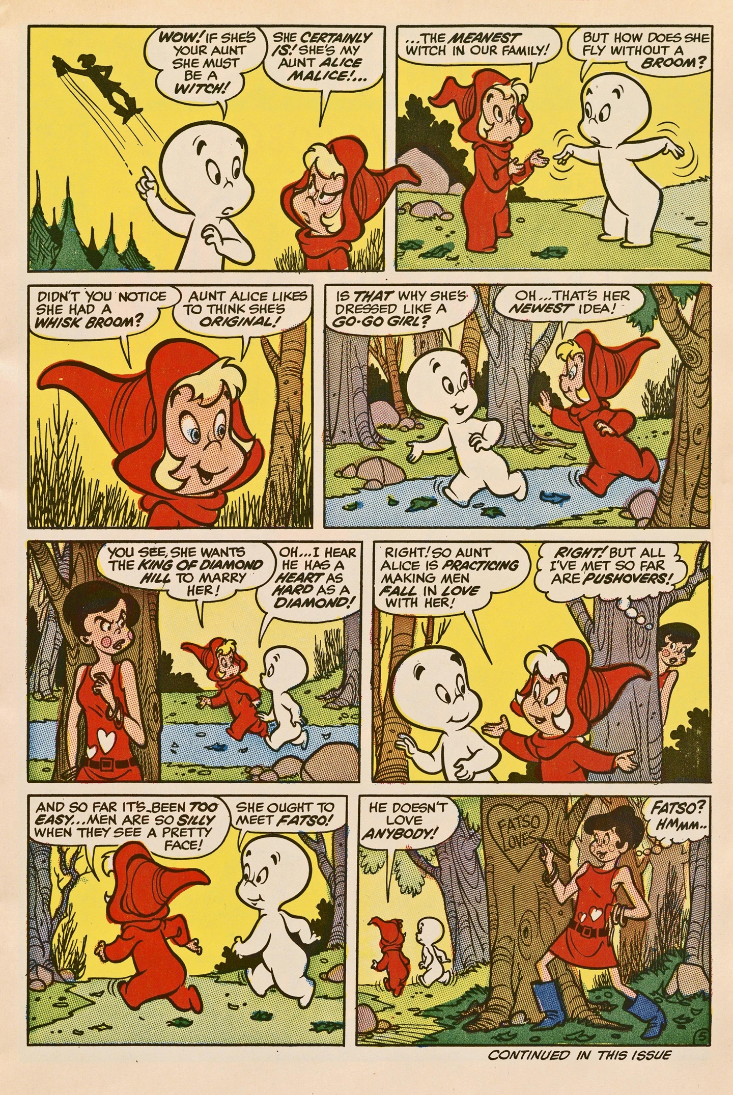 Read online Casper the Friendly Ghost (1991) comic -  Issue #6 - 7