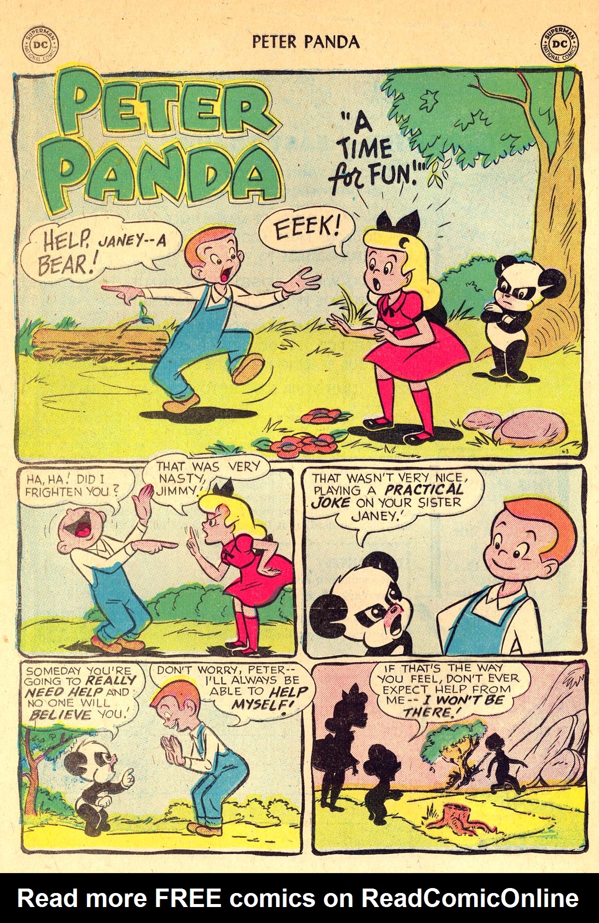 Read online Peter Panda comic -  Issue #19 - 20