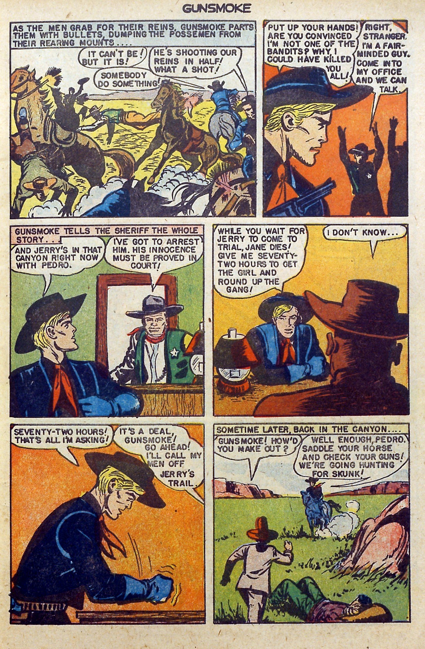 Read online Gunsmoke comic -  Issue #7 - 7