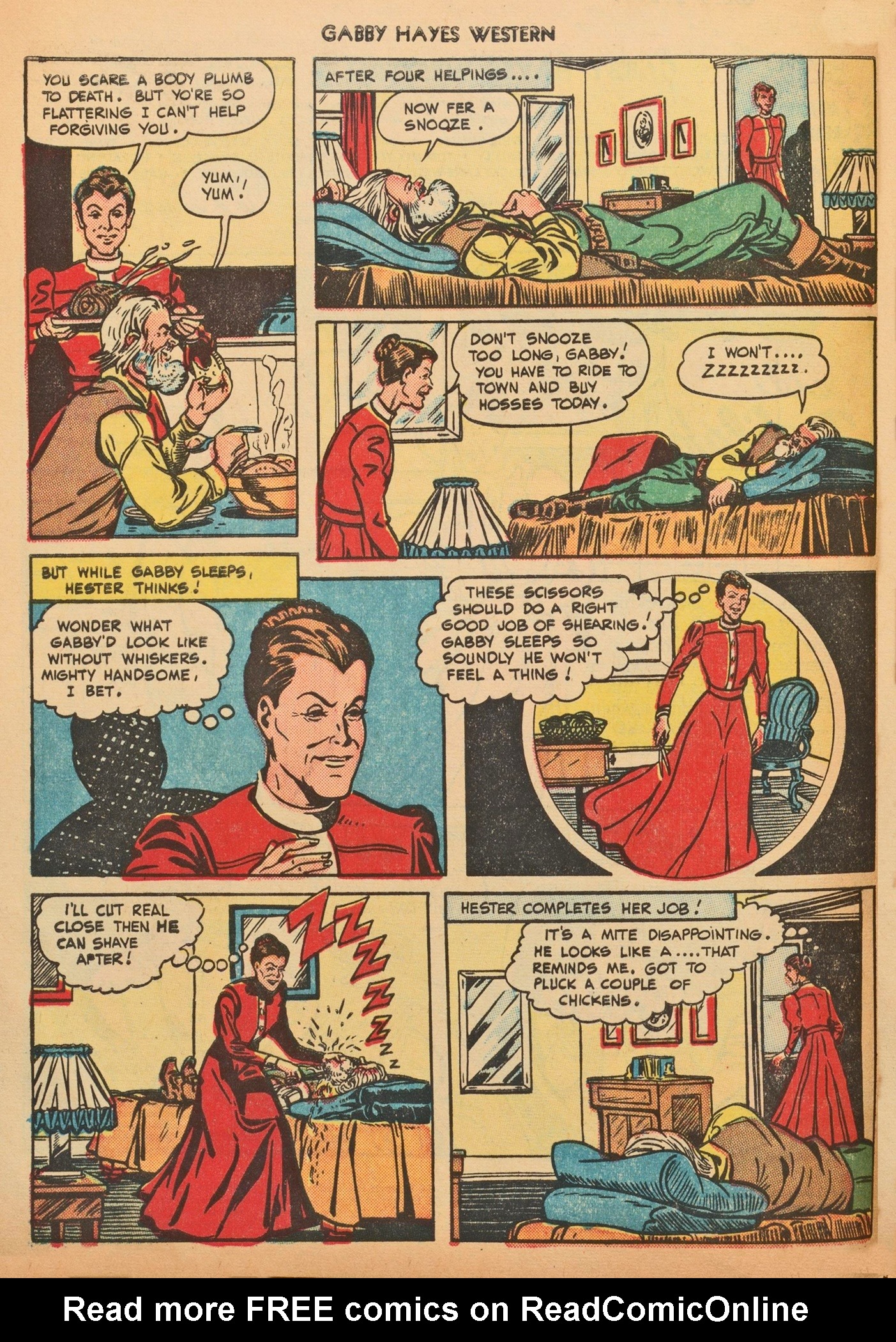 Read online Gabby Hayes Western comic -  Issue #11 - 4